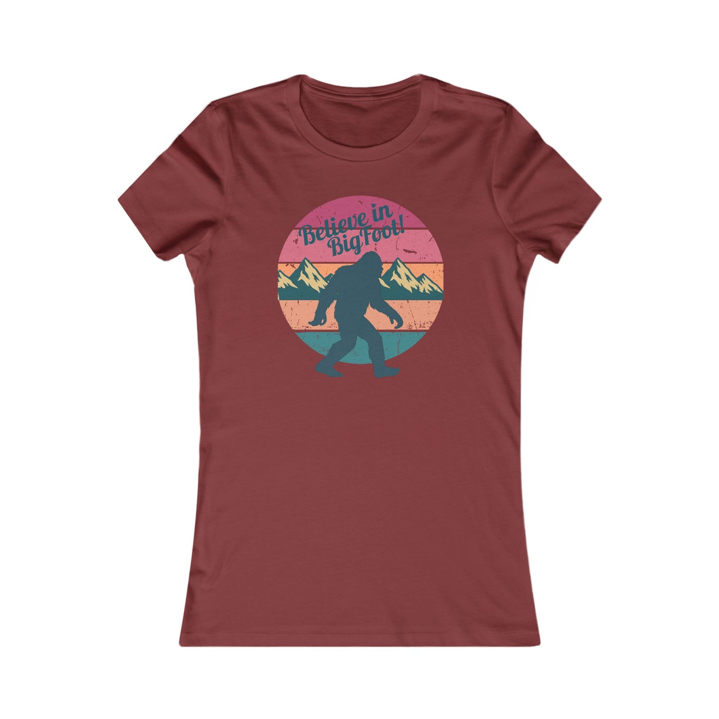 Bigfoot Believe Women's Tee