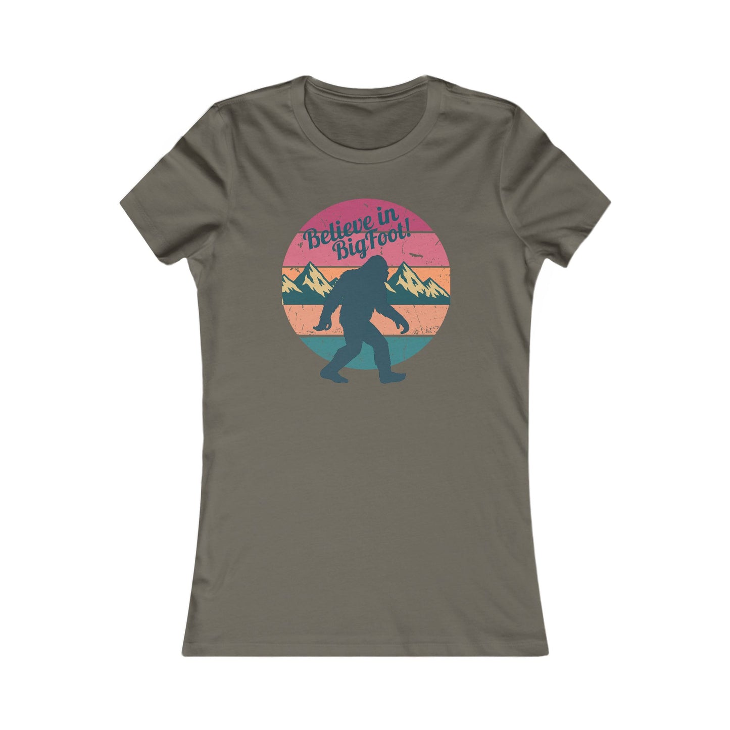 Bigfoot Believe Women's Tee