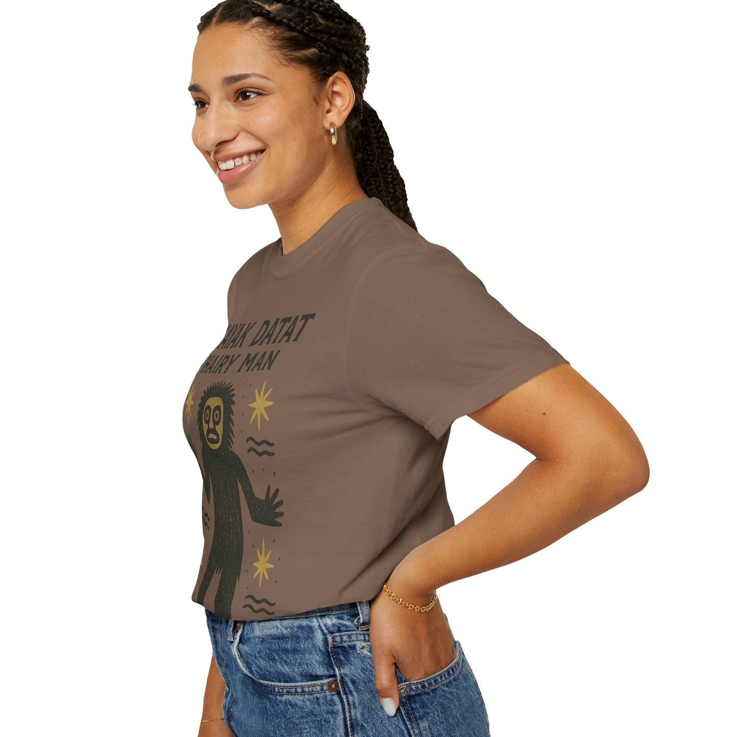 Mayak Datat Hairy Man - Squatches Around the World Collection - Comfort Colors 1717 T-Shirt