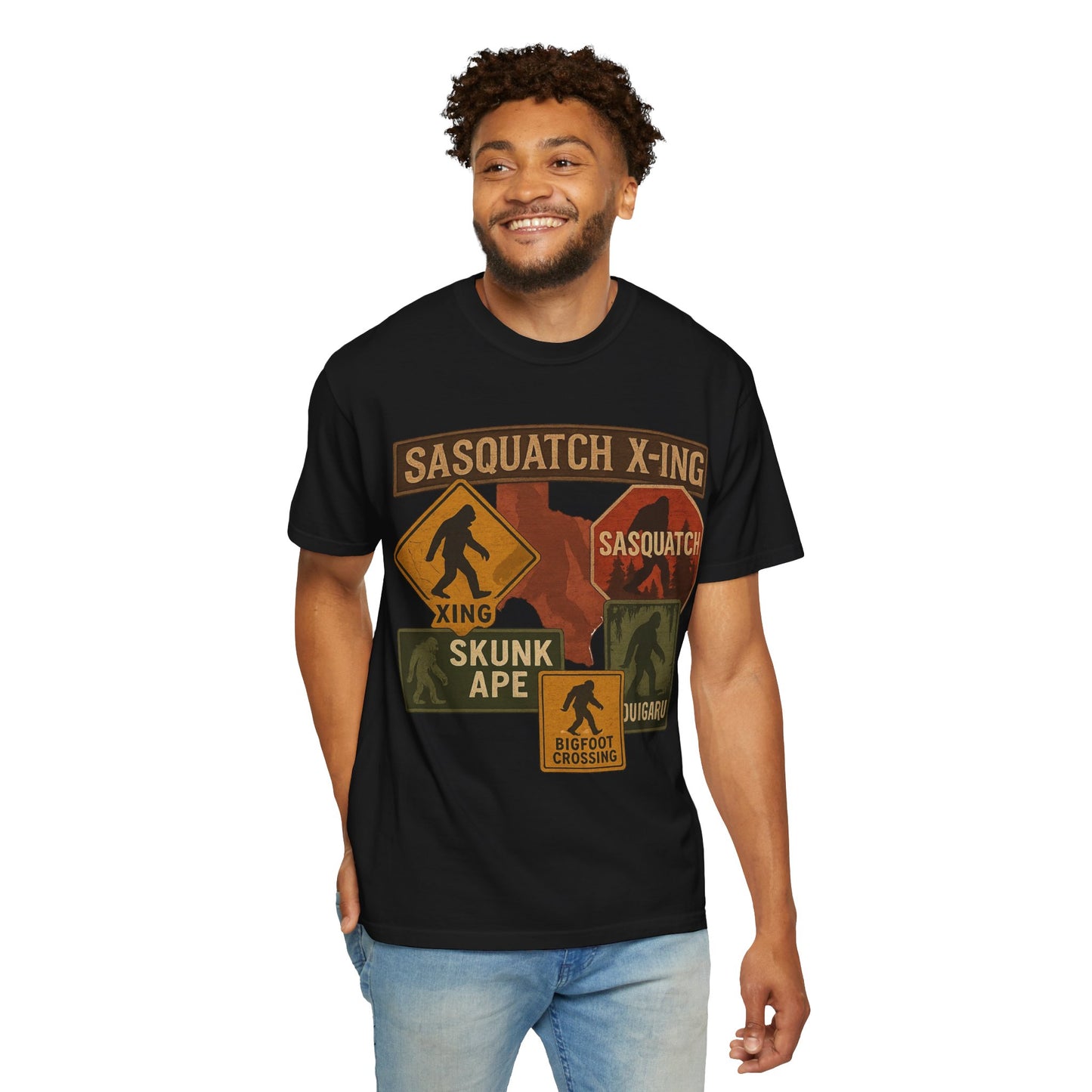 Sasquatch Adventure T-shirt - Comfort Colors 1717