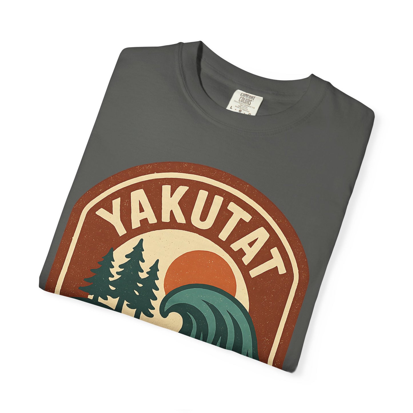 Yakutat Alaska Surf Culture Vintage T-Shirt, Outdoor Adventure with Tribute to Tlinget Heritage - 100% Cotton Tee