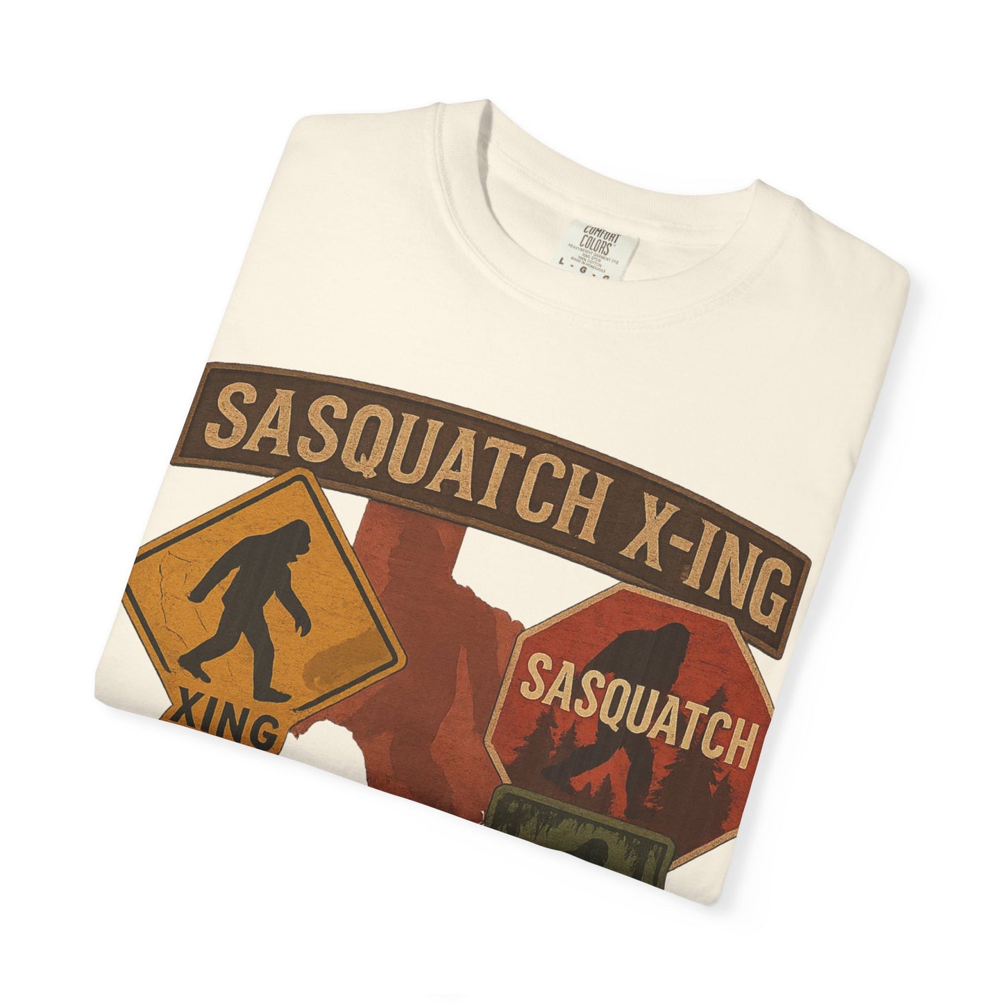 Sasquatch Adventure T-shirt - Comfort Colors 1717