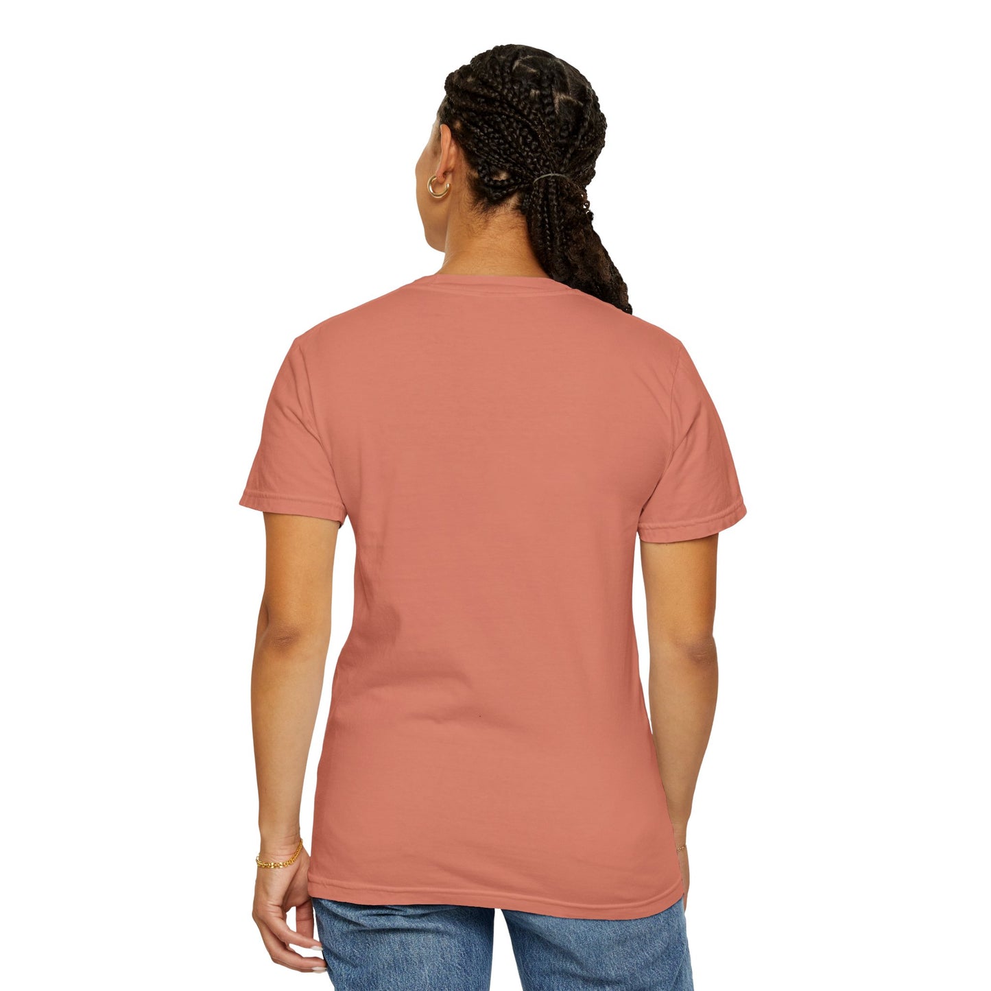 Hippie Sasquatch T-Shirt, Vintage Unisex Tee, Bohemian Style Top - Bigfoot Comfort Colors 1717