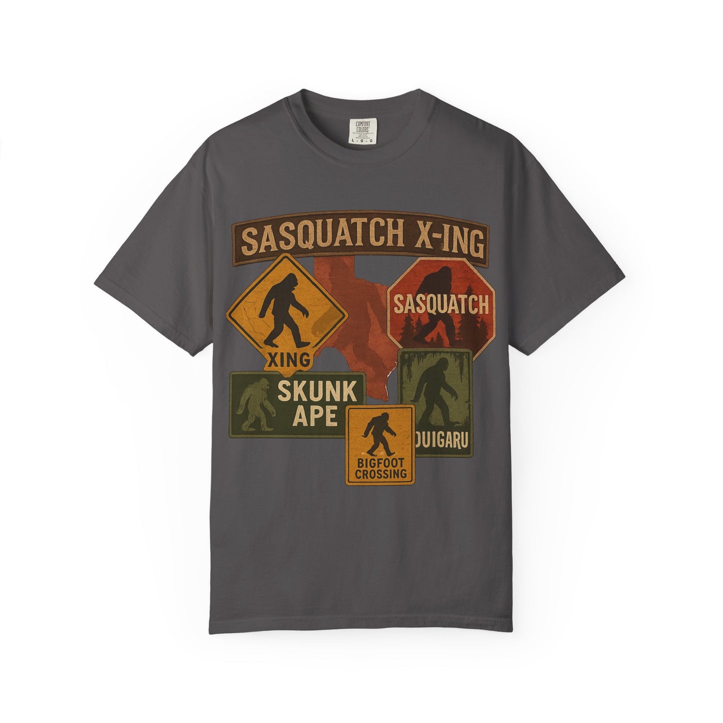Sasquatch Adventure T-shirt - Comfort Colors 1717