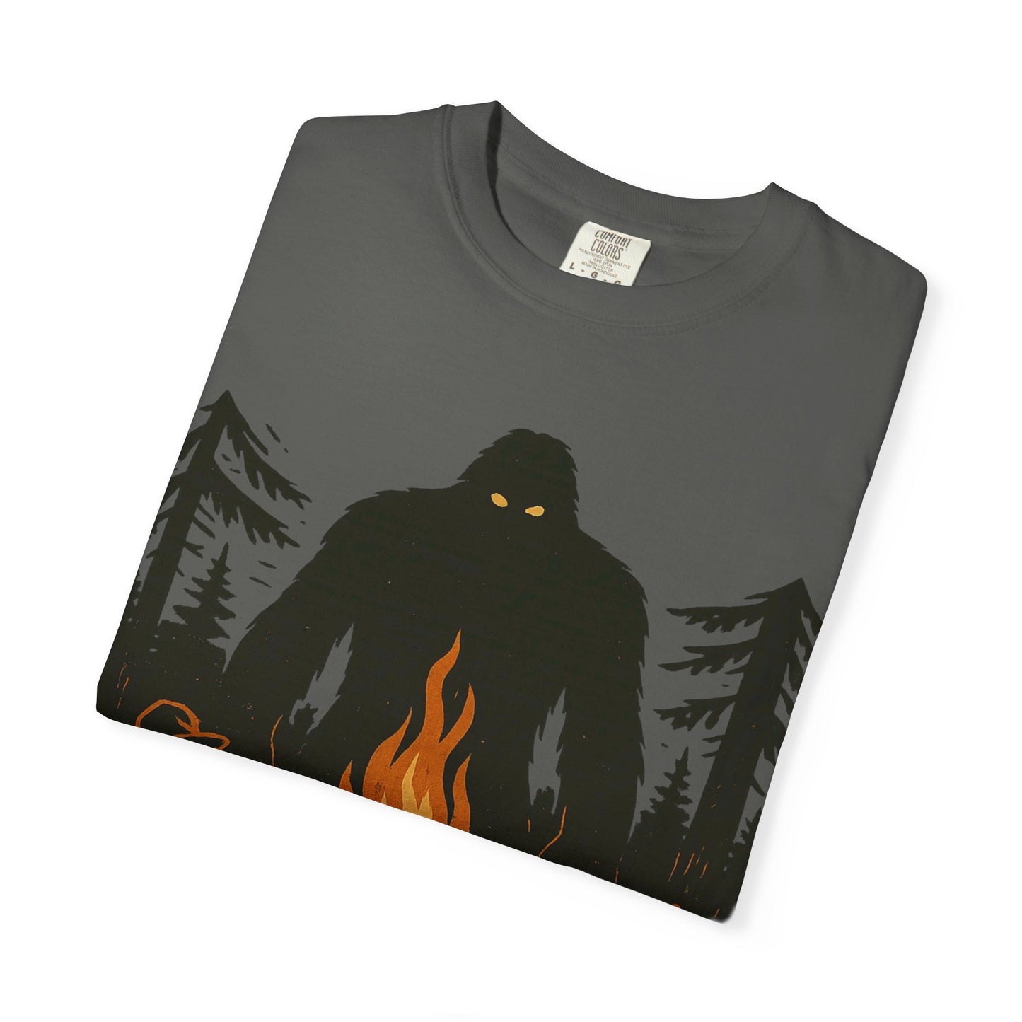 Campfire Delight - Bigfoot / Sasquatch - Comfort Colors 1717 T-Shirt