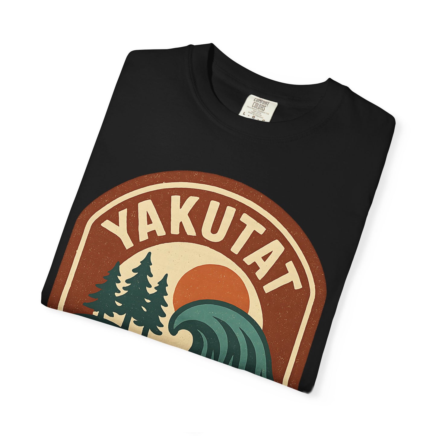 Yakutat Alaska Surf Culture Vintage T-Shirt, Outdoor Adventure with Tribute to Tlinget Heritage - 100% Cotton Tee