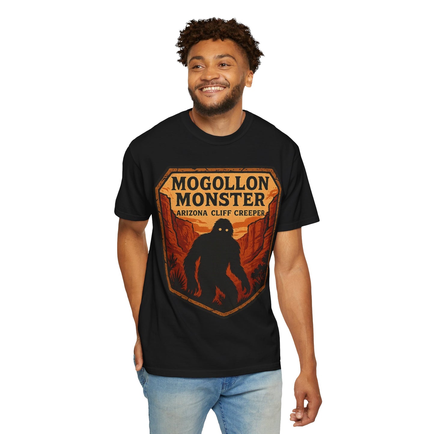 Mogollon Monster - Arizona Sasquatch - Squatches Around the World Collection - Comfort Colors 1717