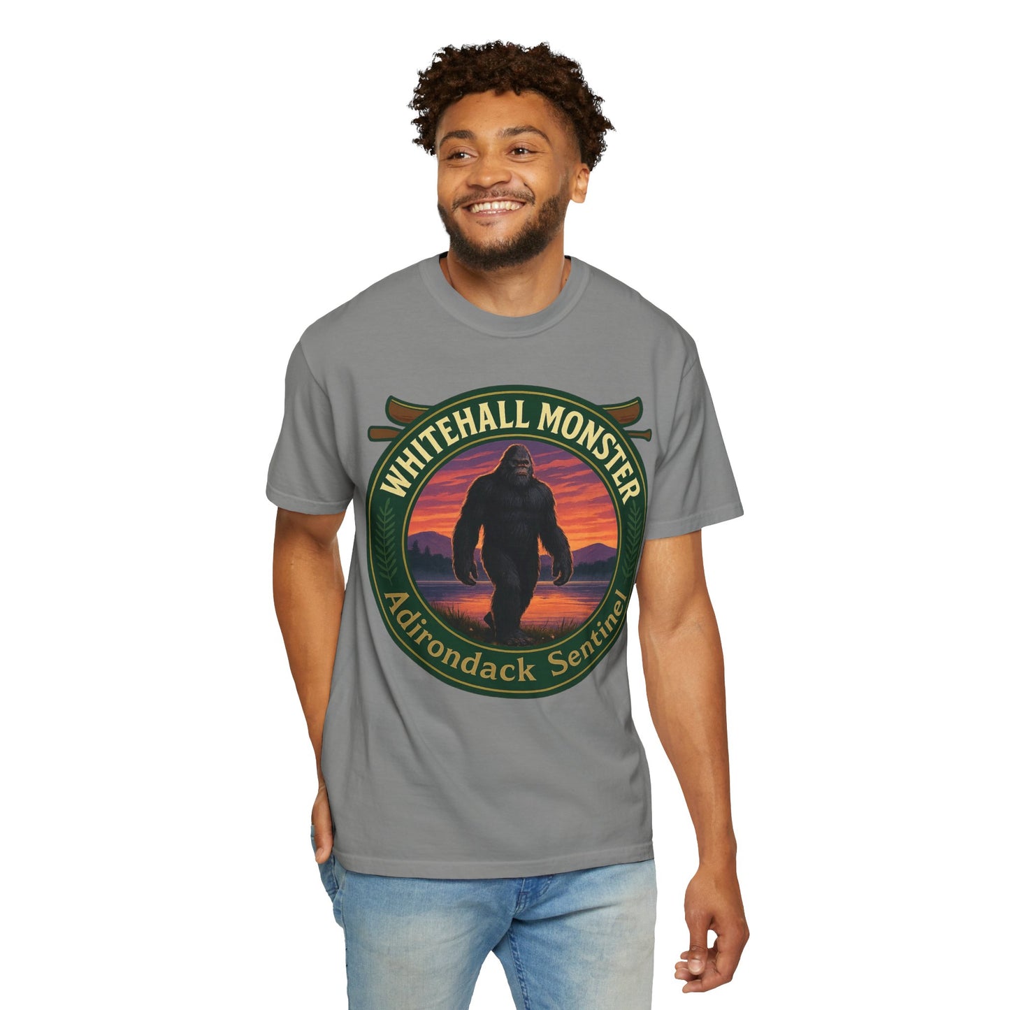 Whitehall Monster - Adirondack Sentinal T-Shirt - Comfort Colors 1717