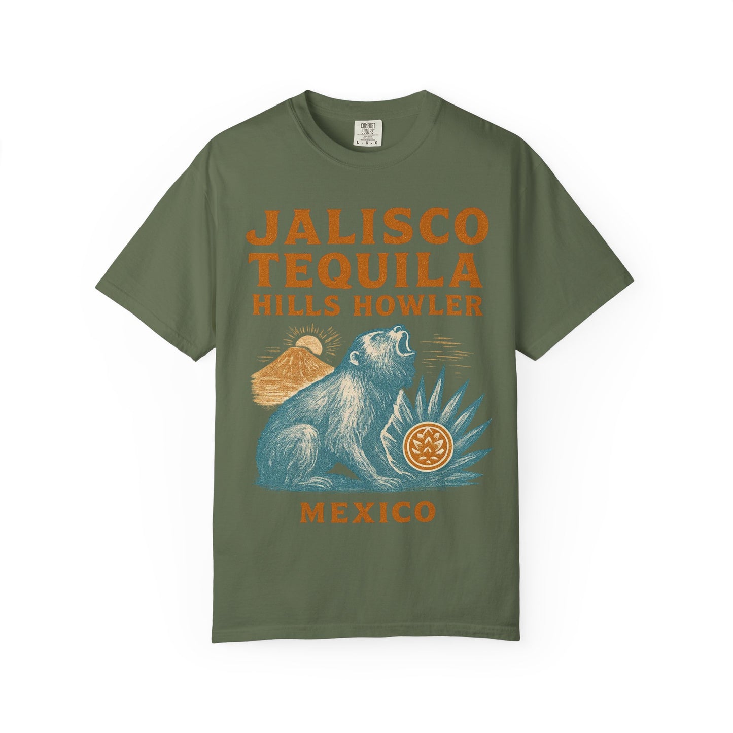Jalisco Tequila Hills Howler – Cryptid of Mexico - Comfort Colors 1717