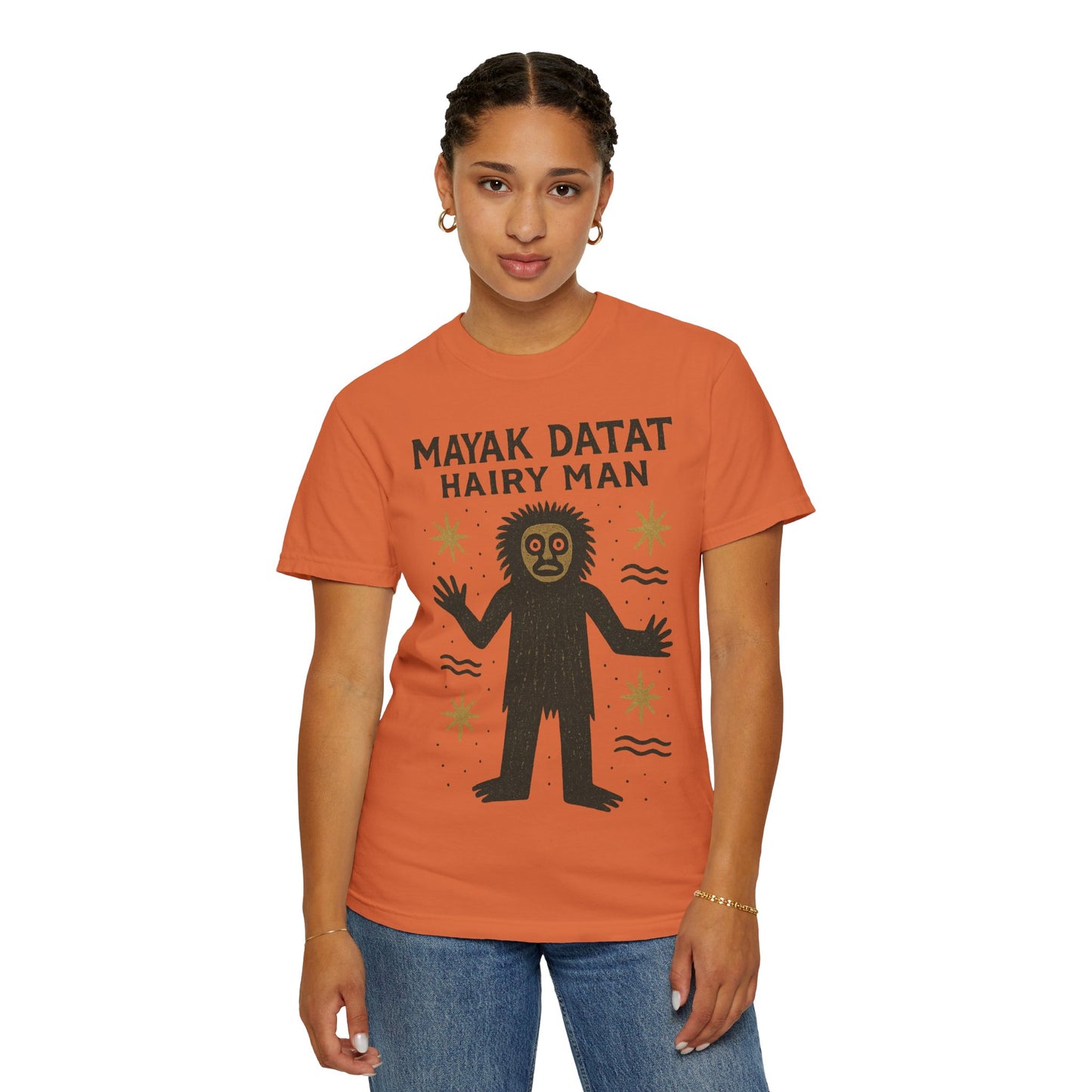 Mayak Datat Hairy Man - Squatches Around the World Collection - Comfort Colors 1717 T-Shirt