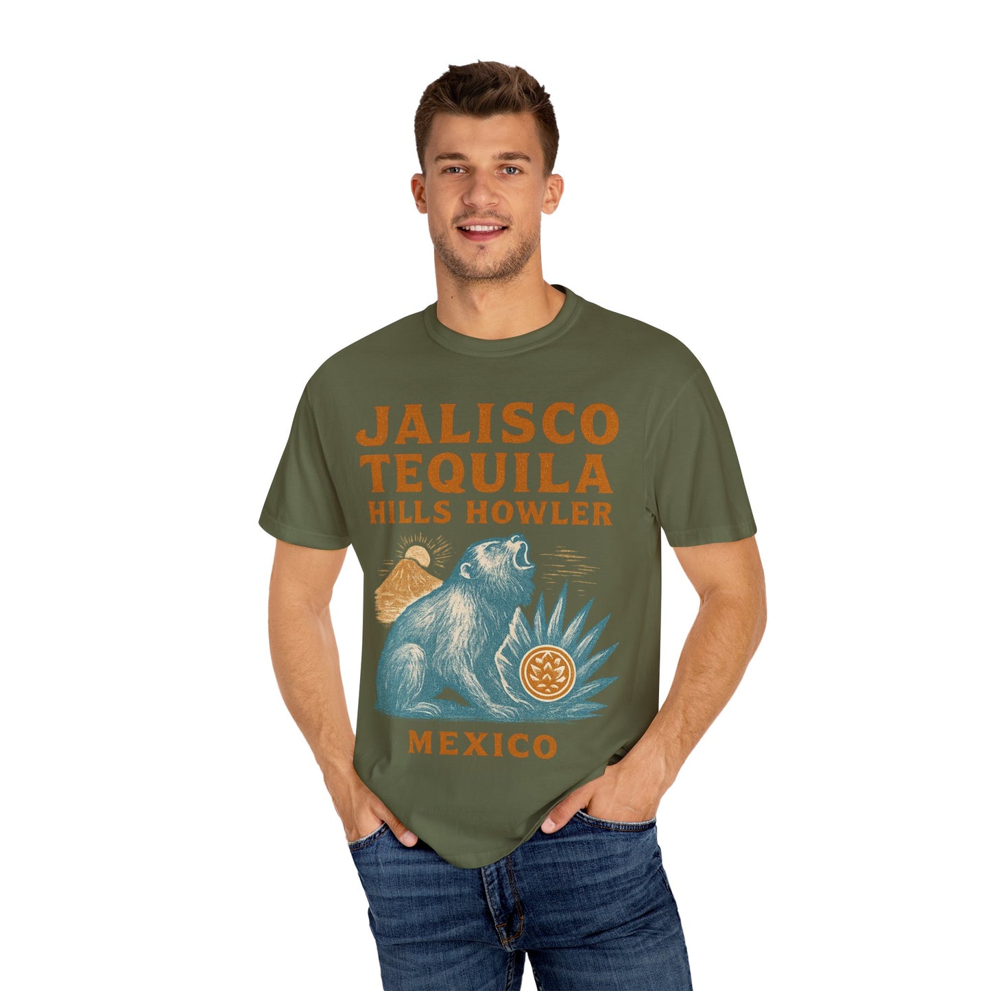 Jalisco Tequila Hills Howler – Cryptid of Mexico - Comfort Colors 1717