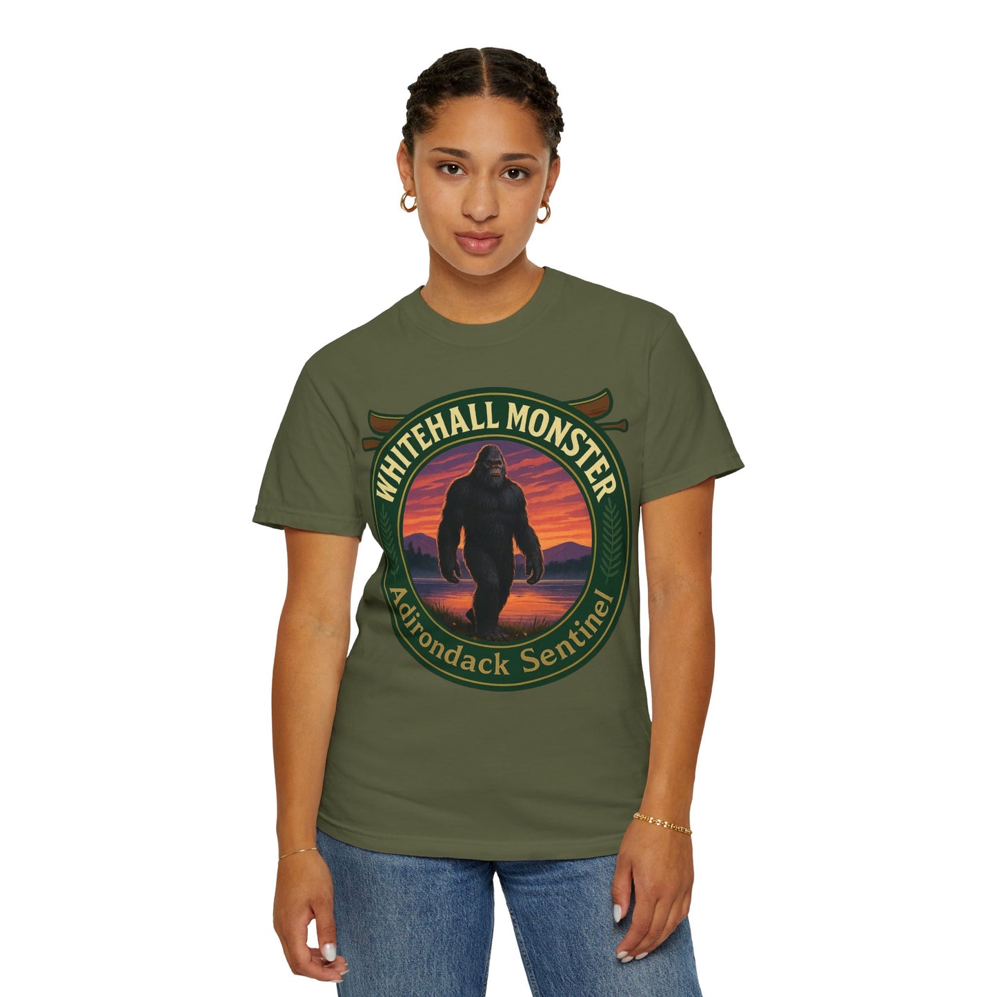 Whitehall Monster - Adirondack Sentinal T-Shirt - Comfort Colors 1717