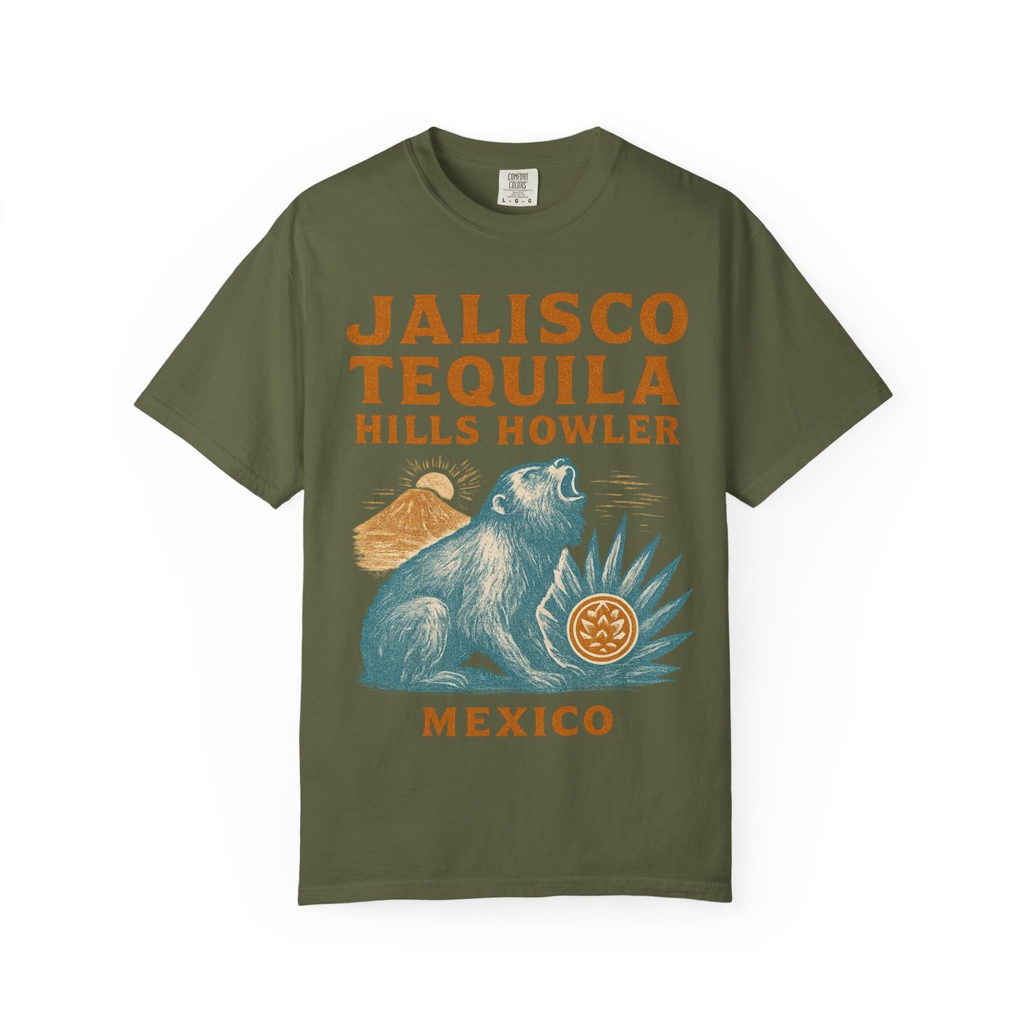 Jalisco Tequila Hills Howler – Cryptid of Mexico - Comfort Colors 1717