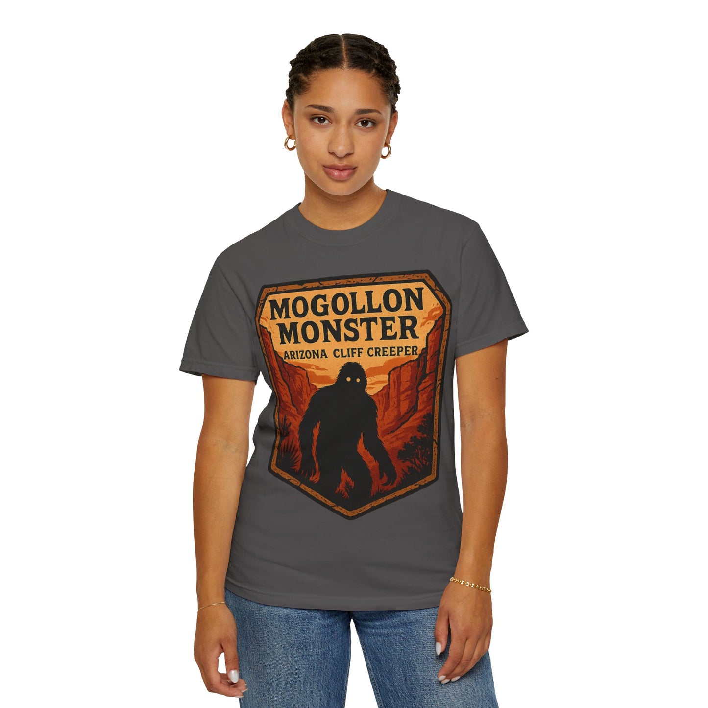 Mogollon Monster - Arizona Sasquatch - Squatches Around the World Collection - Comfort Colors 1717