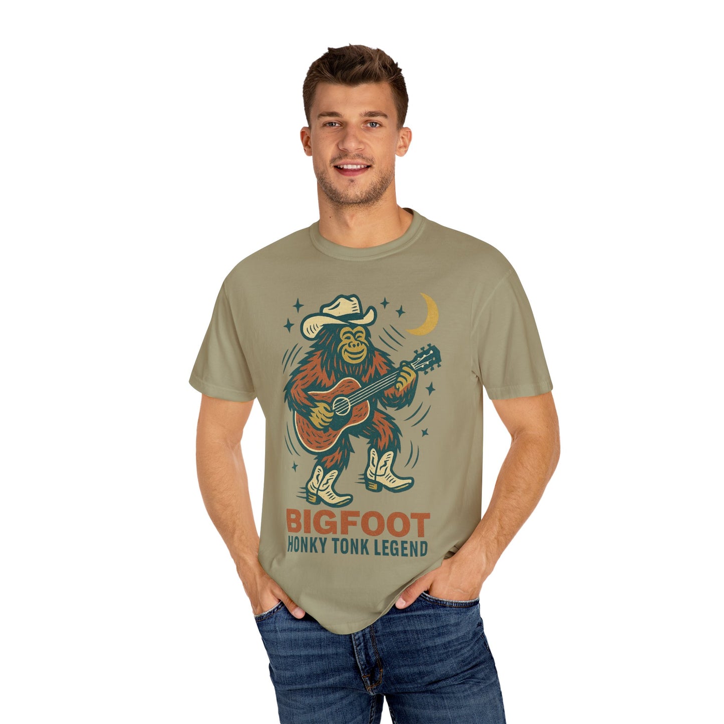 Bigfoot Honky Tonk Legend - Sasquatch - Comfort Colors 1717 T-Shirt