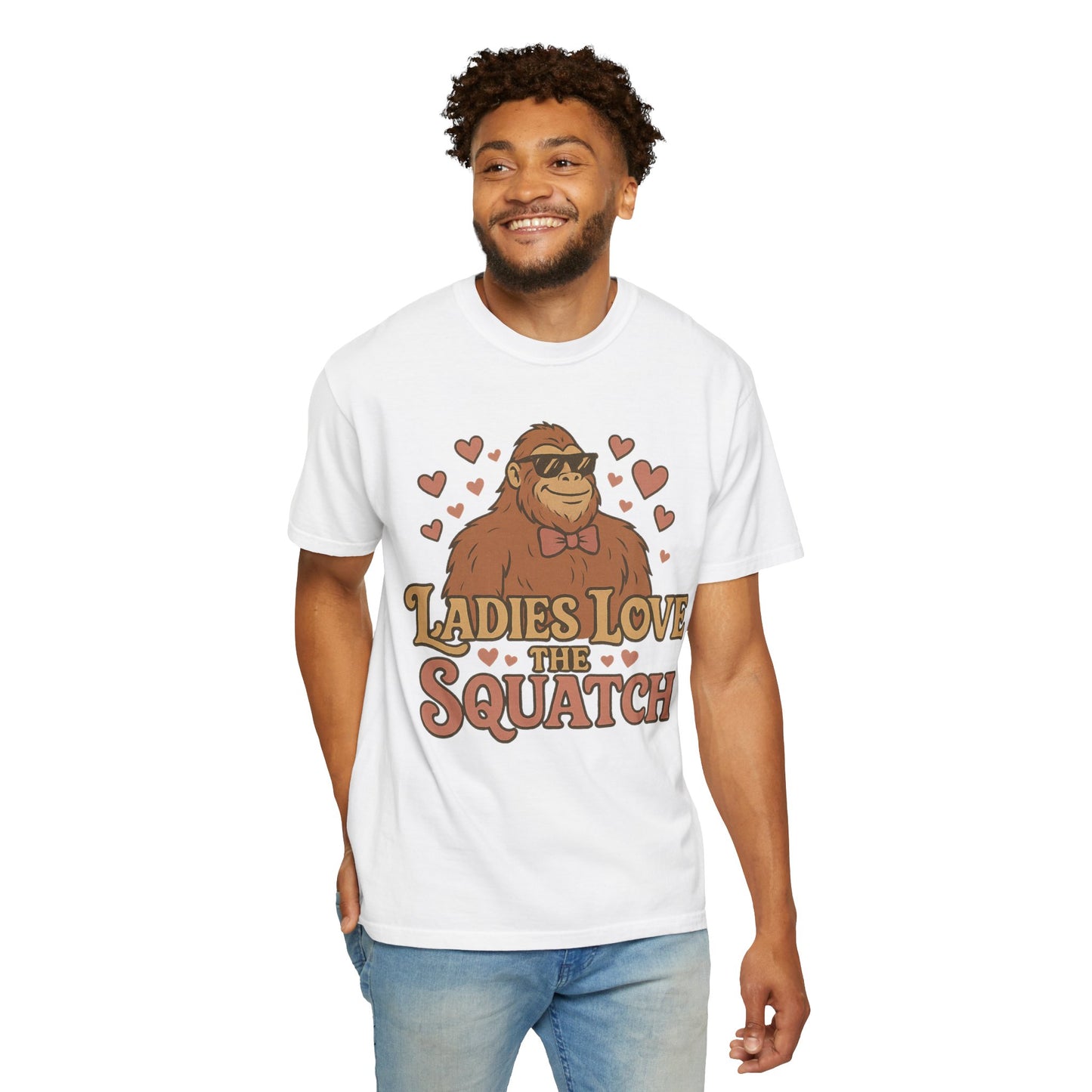 Ladies Love the Squatch - Comfort Colors 1717 T-Shirt