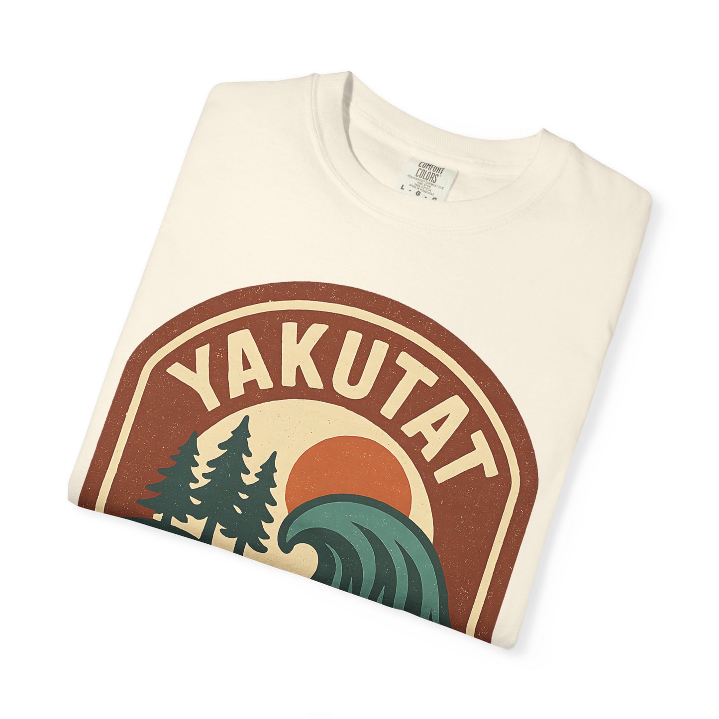 Yakutat Alaska Surf Culture Vintage T-Shirt, Outdoor Adventure with Tribute to Tlinget Heritage - 100% Cotton Tee