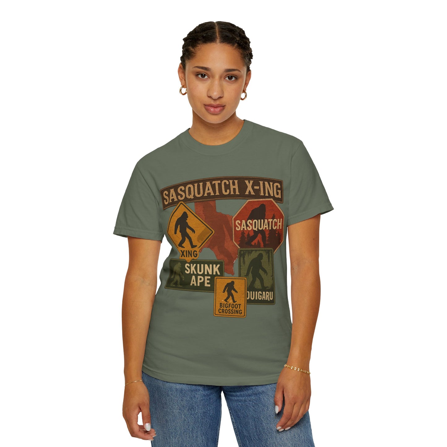 Sasquatch Adventure T-shirt - Comfort Colors 1717