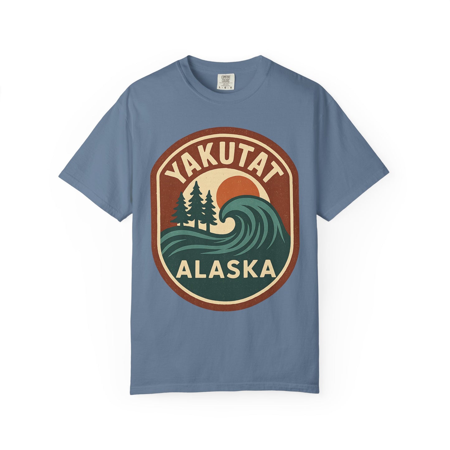 Yakutat Alaska Surf Culture Vintage T-Shirt, Outdoor Adventure with Tribute to Tlinget Heritage - 100% Cotton Tee