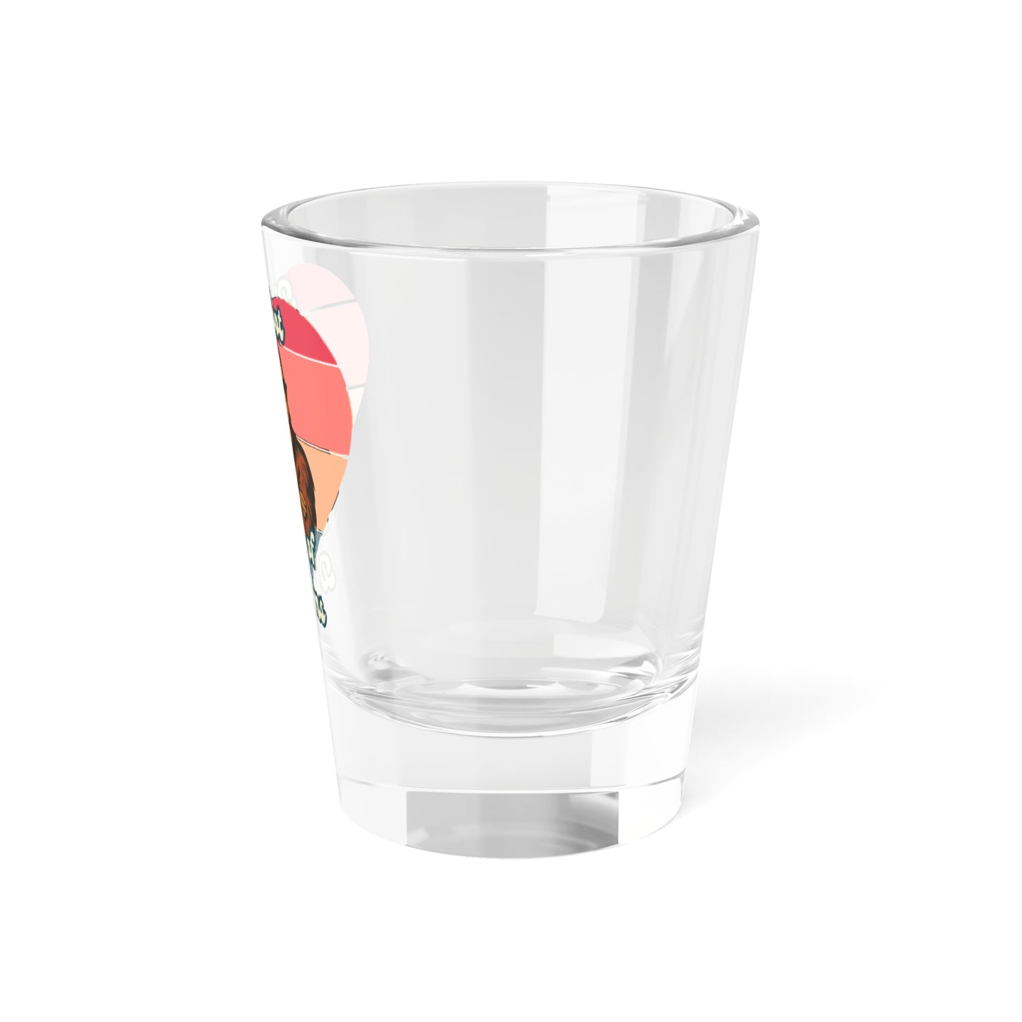 Shot Glass Bigfoot Enthusiasts Novelty Gift Humorous Valentine's Day Present 1.5oz