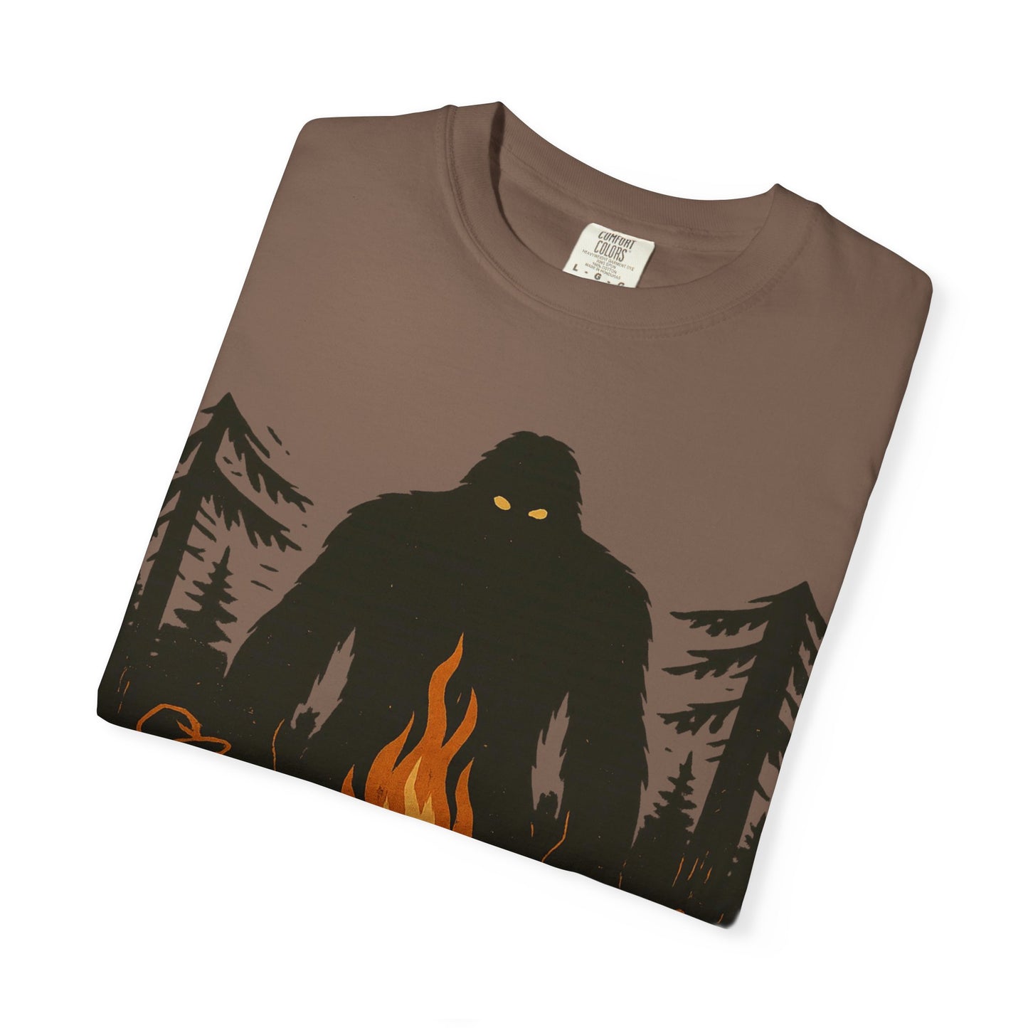 Campfire Delight - Bigfoot / Sasquatch - Comfort Colors 1717 T-Shirt
