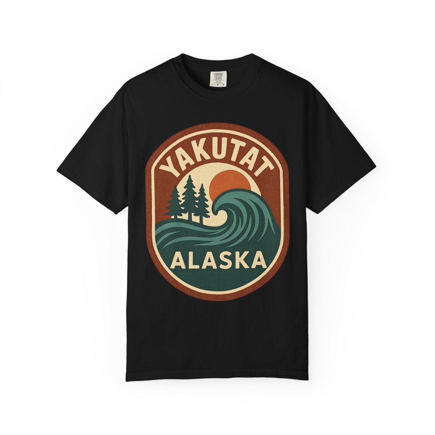 Yakutat Alaska Surf Culture Vintage T-Shirt, Outdoor Adventure with Tribute to Tlinget Heritage - 100% Cotton Tee