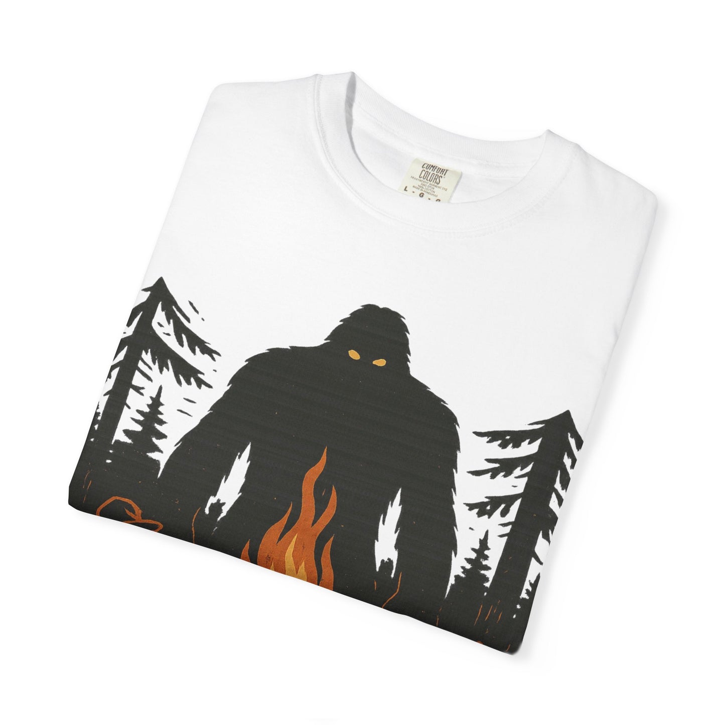 Campfire Delight - Bigfoot / Sasquatch - Comfort Colors 1717 T-Shirt