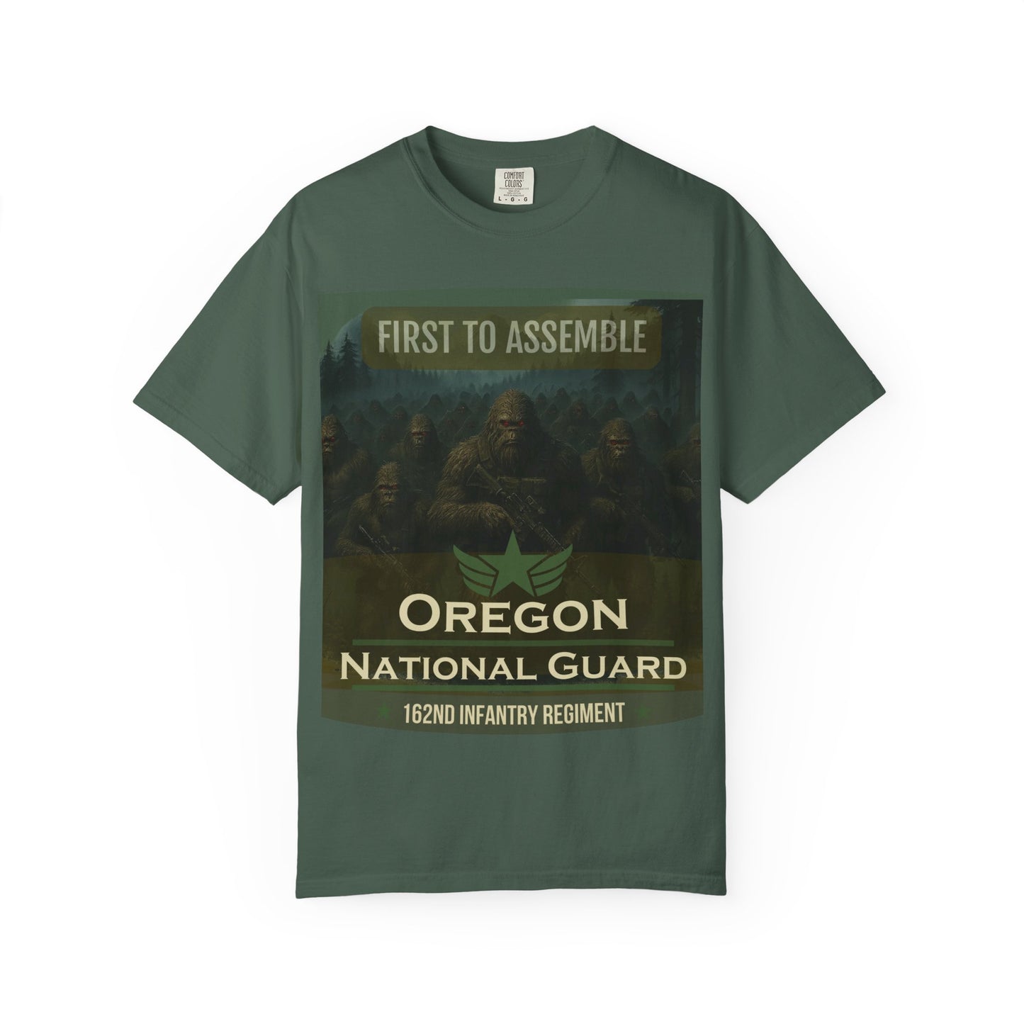 Oregon National Guard Unisex T-Shirt, Military Apparel, Graphic Tee, Casual Wear, Gift for Veterans, Outdoor Clothing