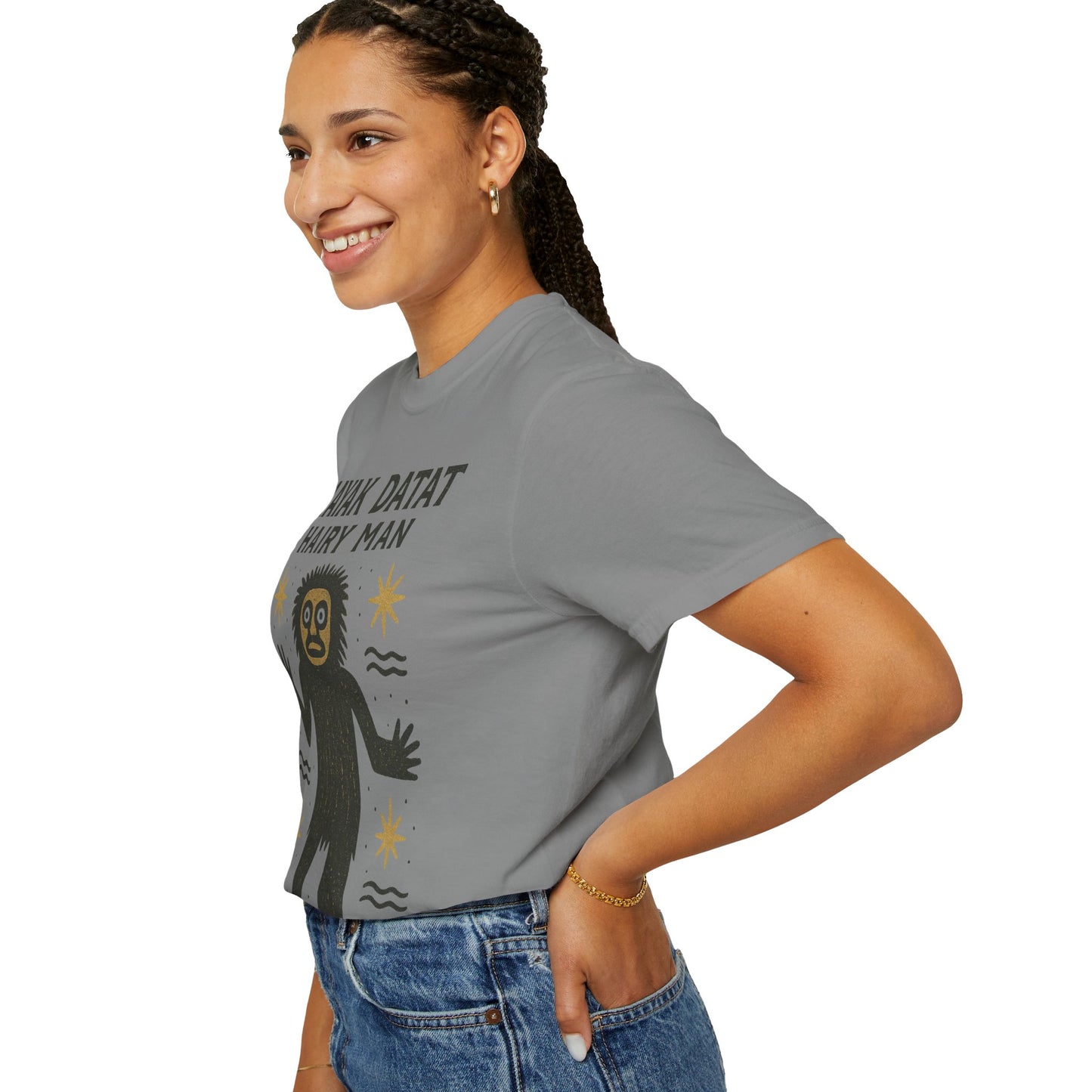 Mayak Datat Hairy Man - Squatches Around the World Collection - Comfort Colors 1717 T-Shirt