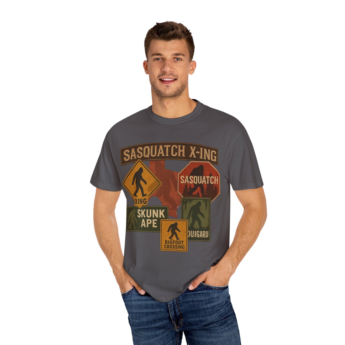 Sasquatch Adventure T-shirt - Comfort Colors 1717