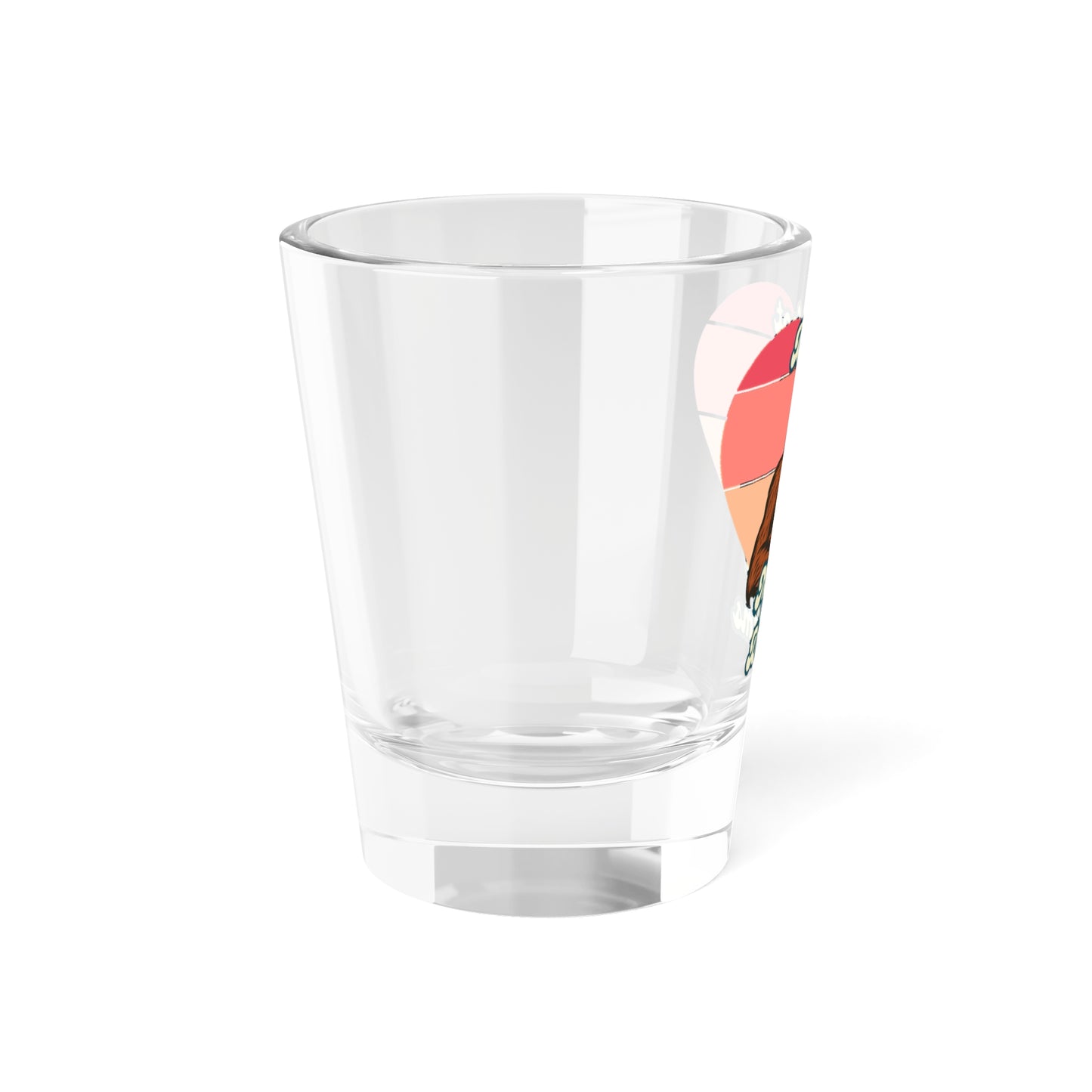 Shot Glass Bigfoot Enthusiasts Novelty Gift Humorous Valentine's Day Present 1.5oz