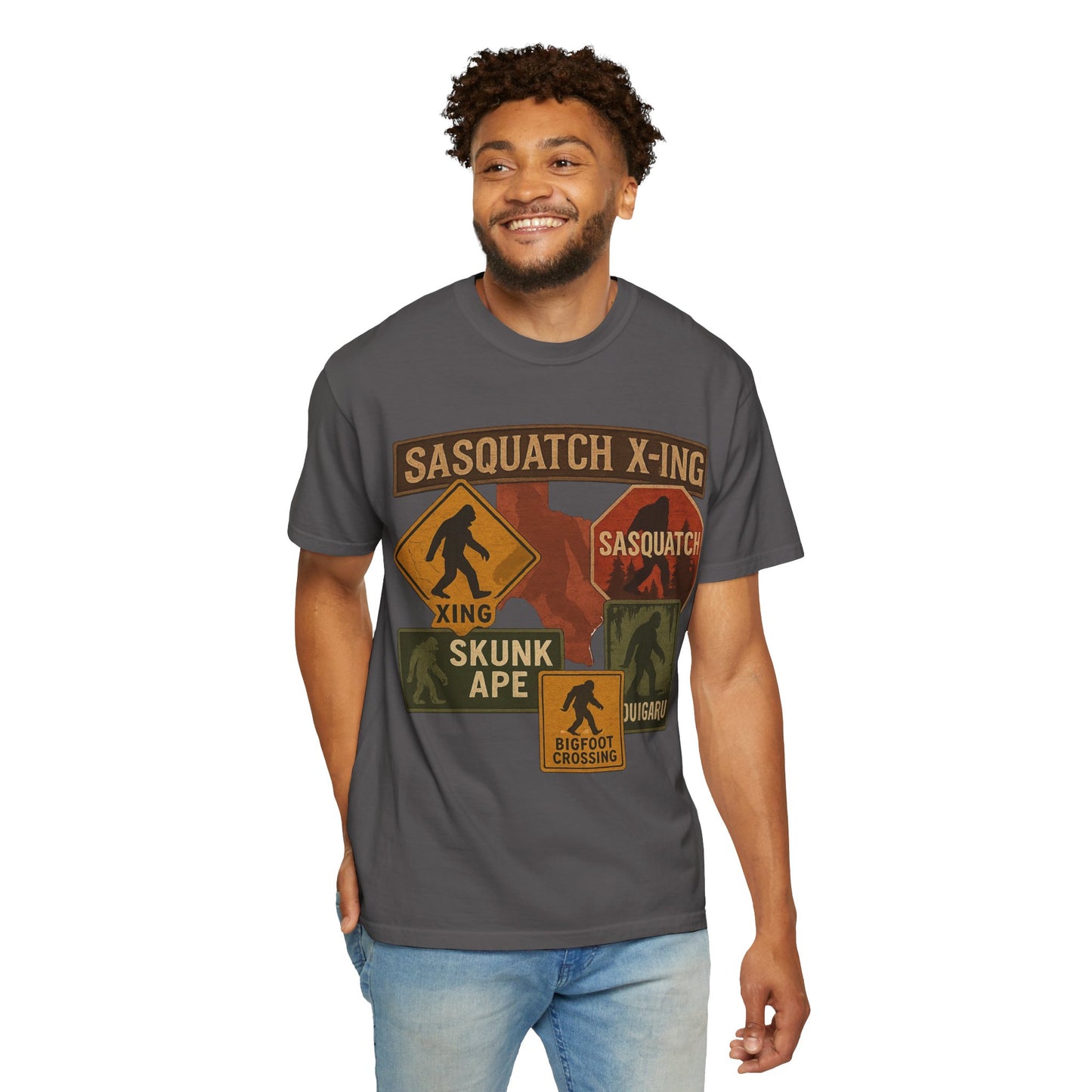 Sasquatch Adventure T-shirt - Comfort Colors 1717