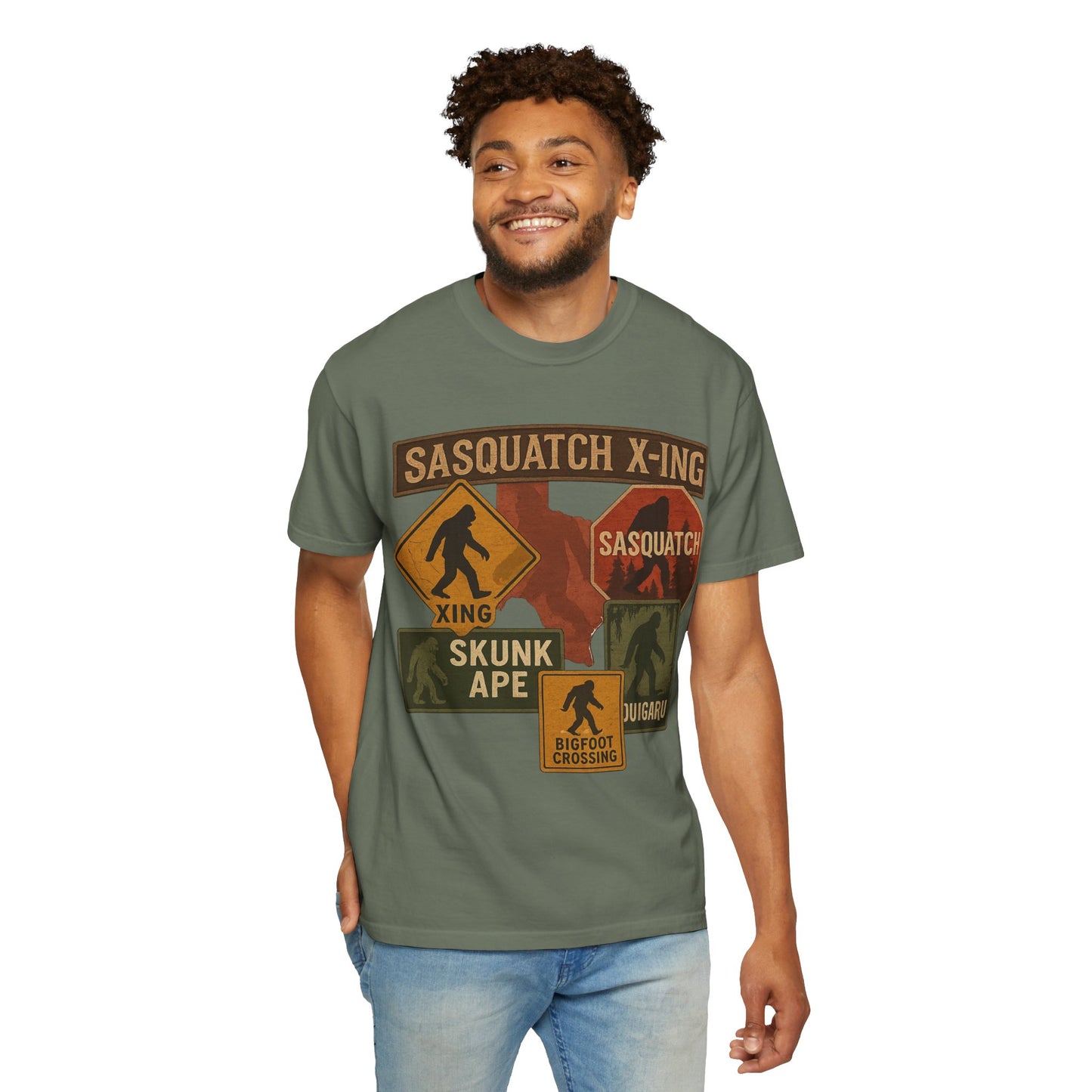 Sasquatch Adventure T-shirt - Comfort Colors 1717