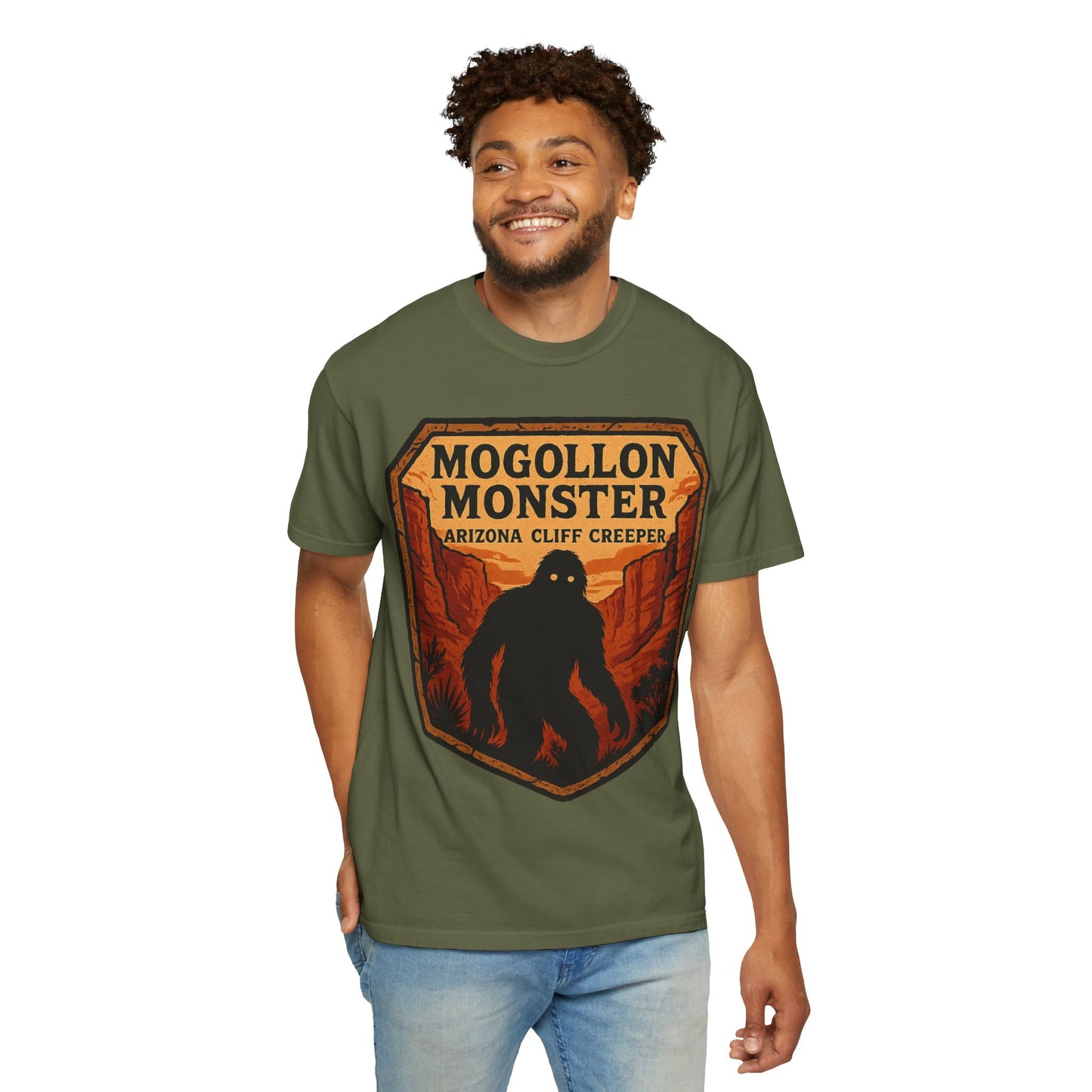 Mogollon Monster - Arizona Sasquatch - Squatches Around the World Collection - Comfort Colors 1717