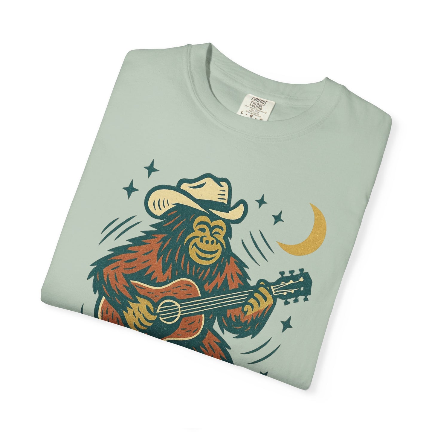 Bigfoot Honky Tonk Legend - Sasquatch - Comfort Colors 1717 T-Shirt