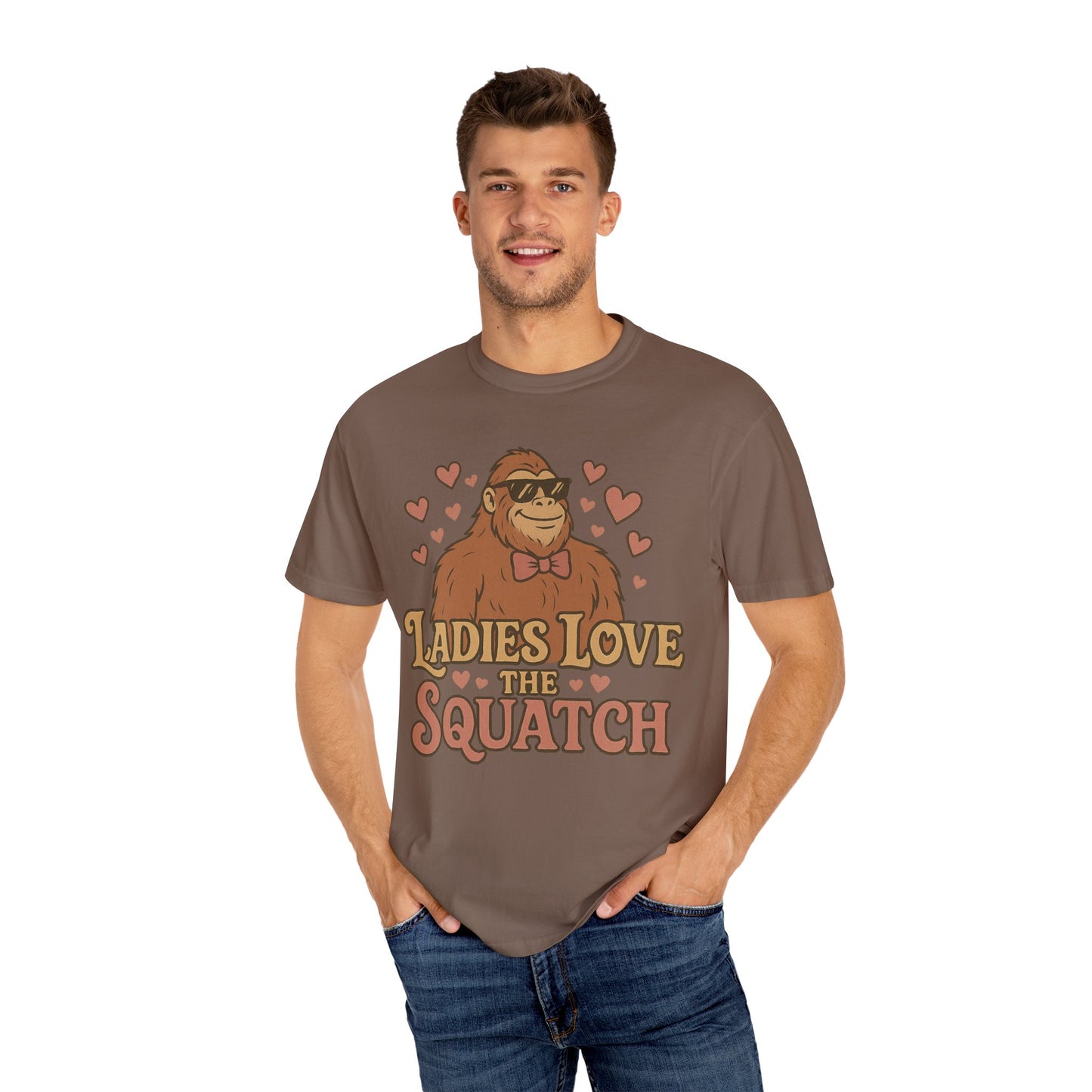 Ladies Love the Squatch - Comfort Colors 1717 T-Shirt