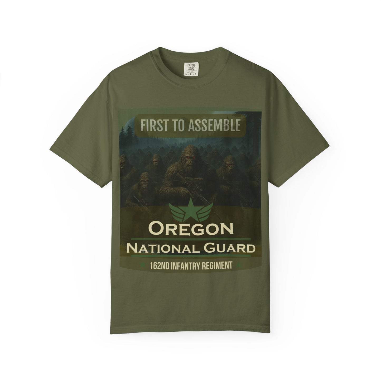 Oregon National Guard Unisex T-Shirt, Military Apparel, Graphic Tee, Casual Wear, Gift for Veterans, Outdoor Clothing