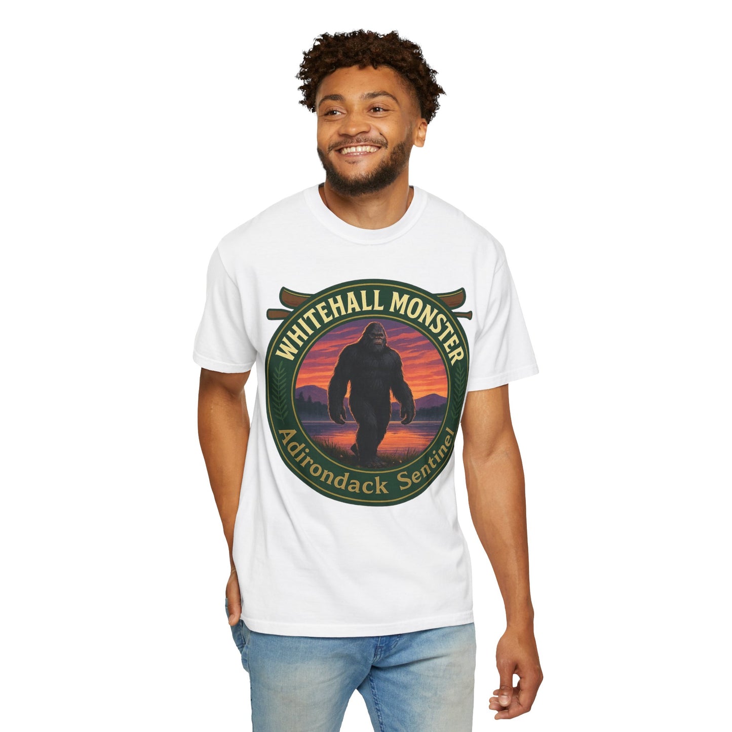 Whitehall Monster - Adirondack Sentinal T-Shirt - Comfort Colors 1717