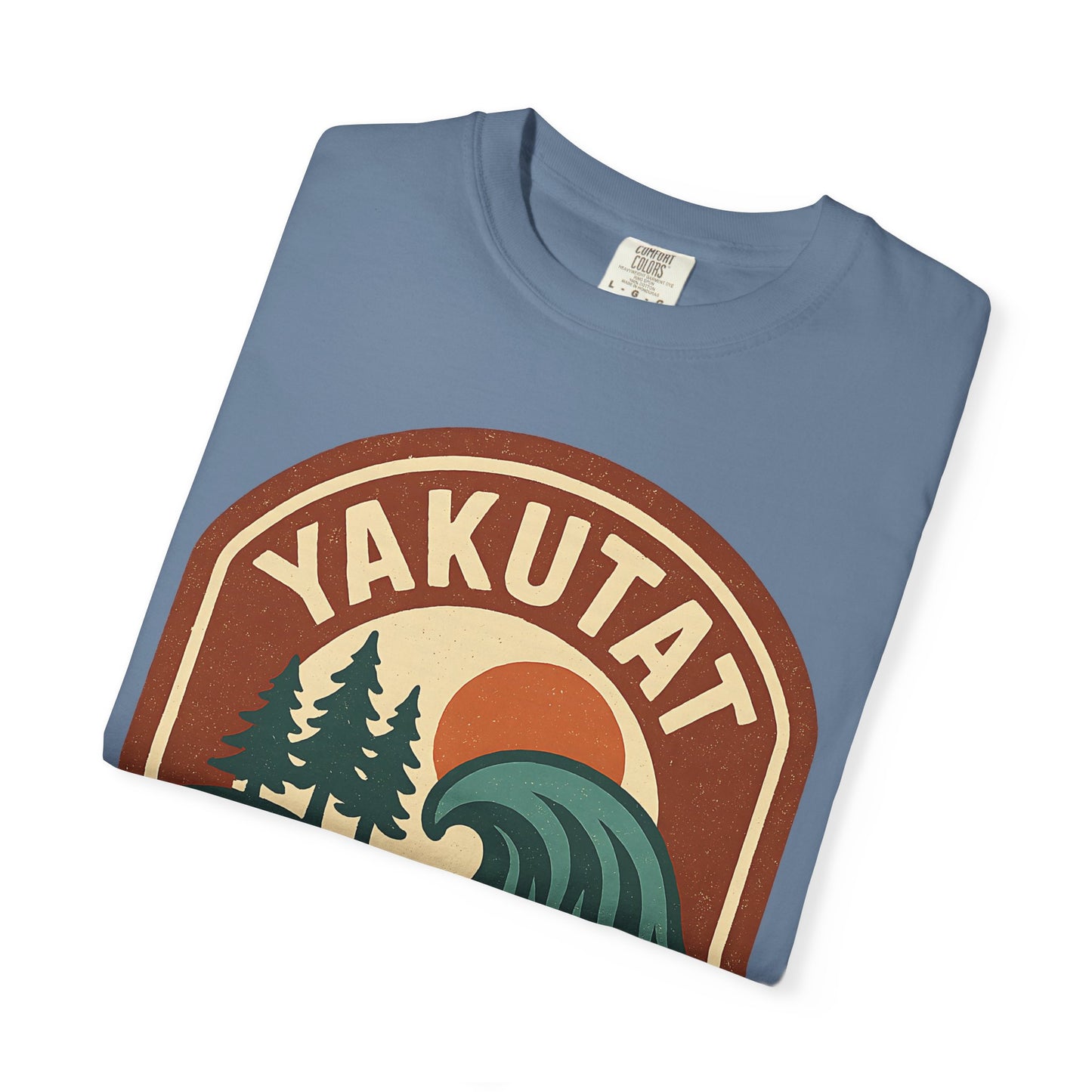Yakutat Alaska Surf Culture Vintage T-Shirt, Outdoor Adventure with Tribute to Tlinget Heritage - 100% Cotton Tee