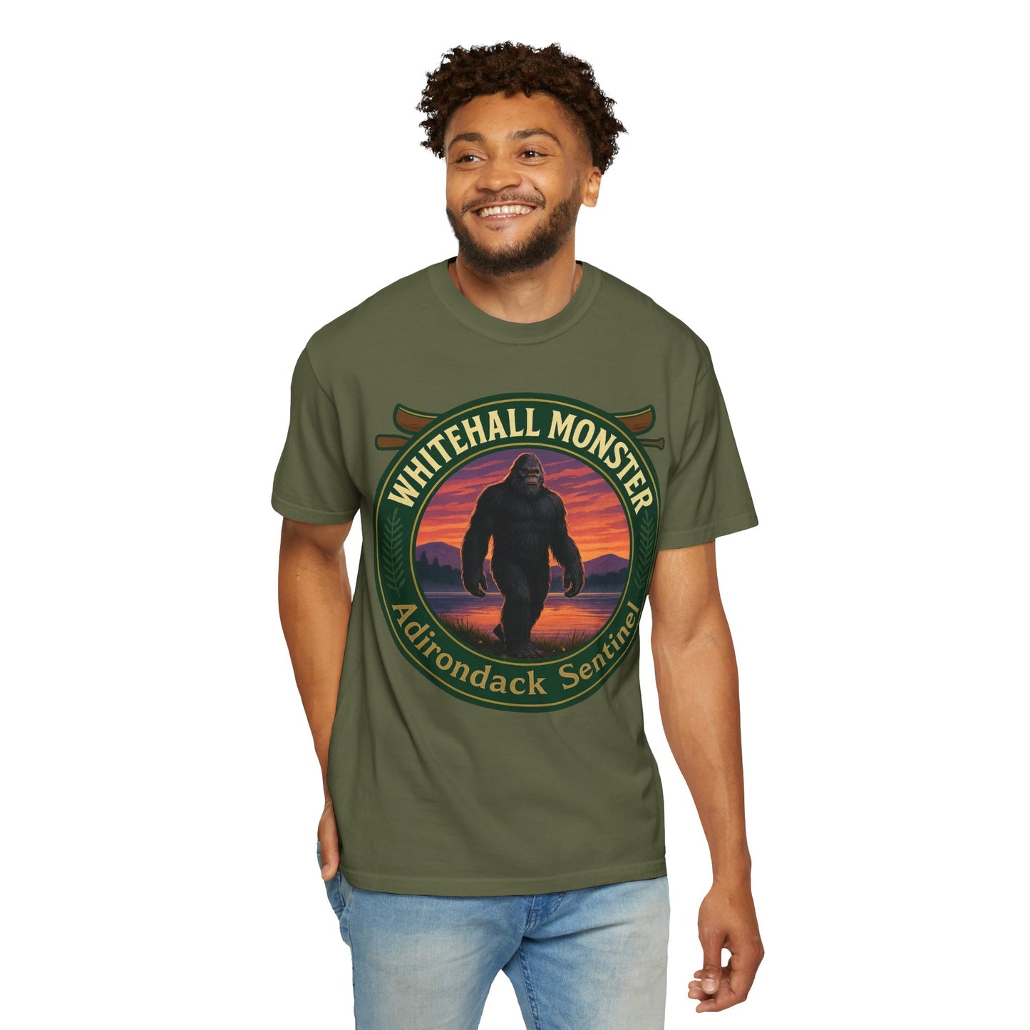 Whitehall Monster - Adirondack Sentinal T-Shirt - Comfort Colors 1717