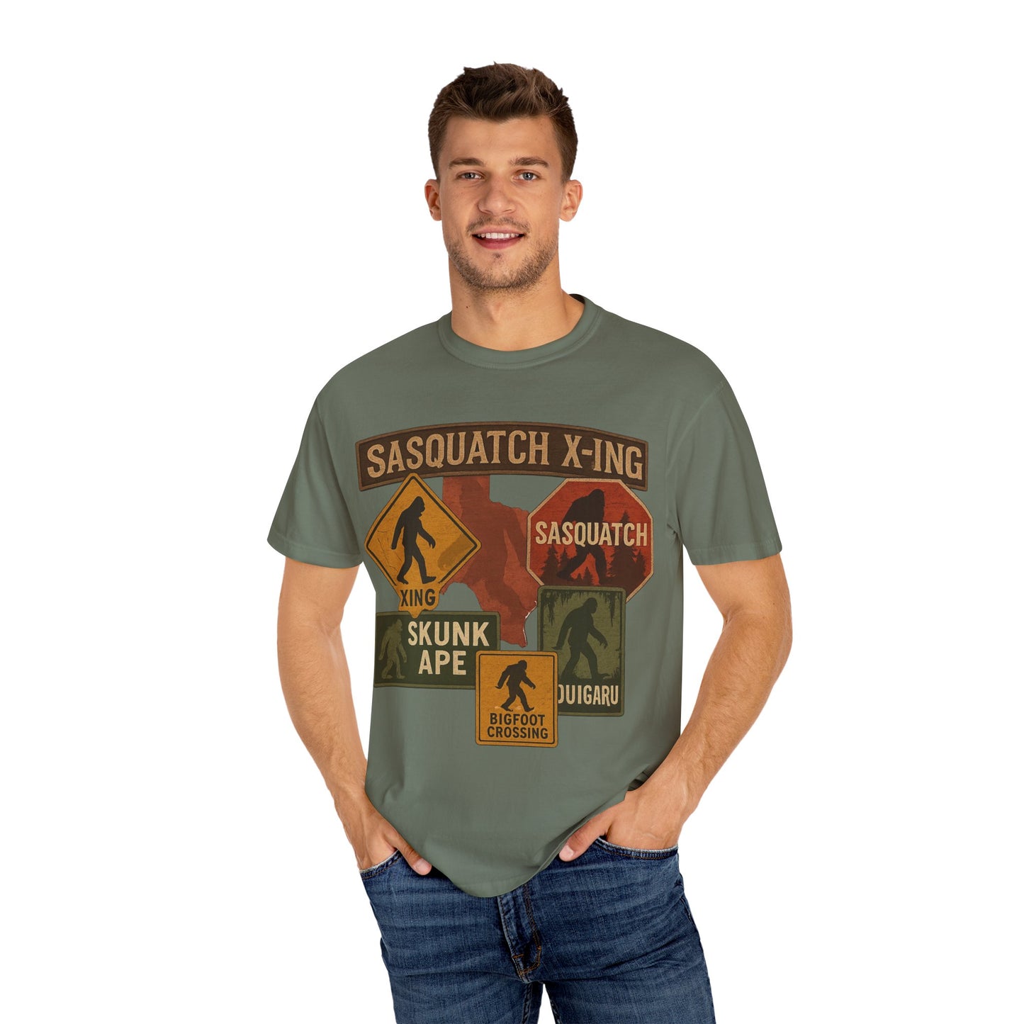 Sasquatch Adventure T-shirt - Comfort Colors 1717