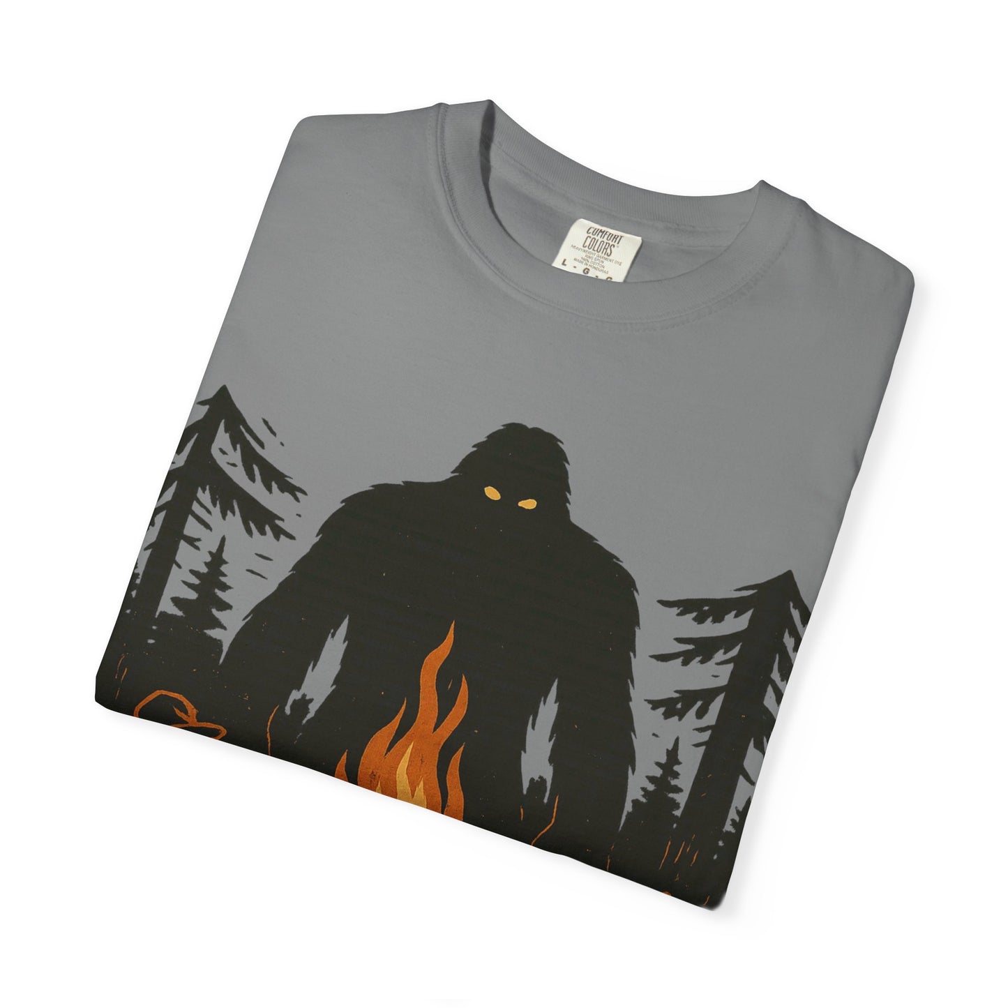 Campfire Delight - Bigfoot / Sasquatch - Comfort Colors 1717 T-Shirt