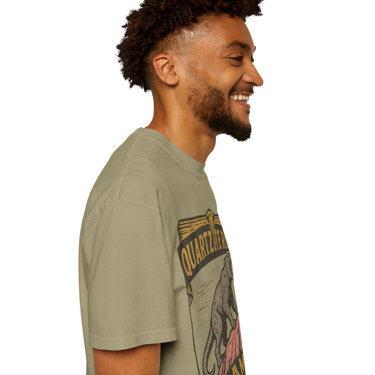 Quartzite Ridge Roamer – Wyoming Highlands Cryptid Tee - Comfort Colors 1717