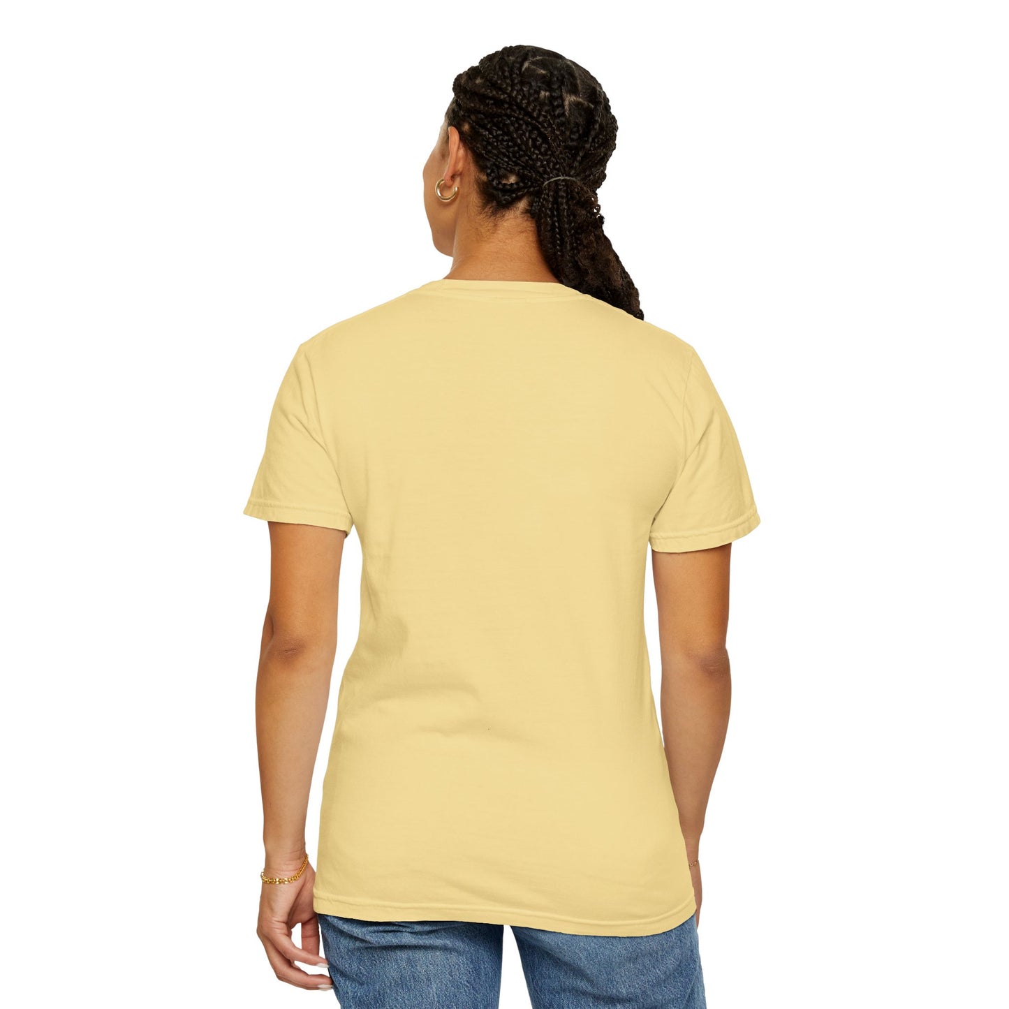 Hippie Sasquatch T-Shirt, Vintage Unisex Tee, Bohemian Style Top - Bigfoot Comfort Colors 1717