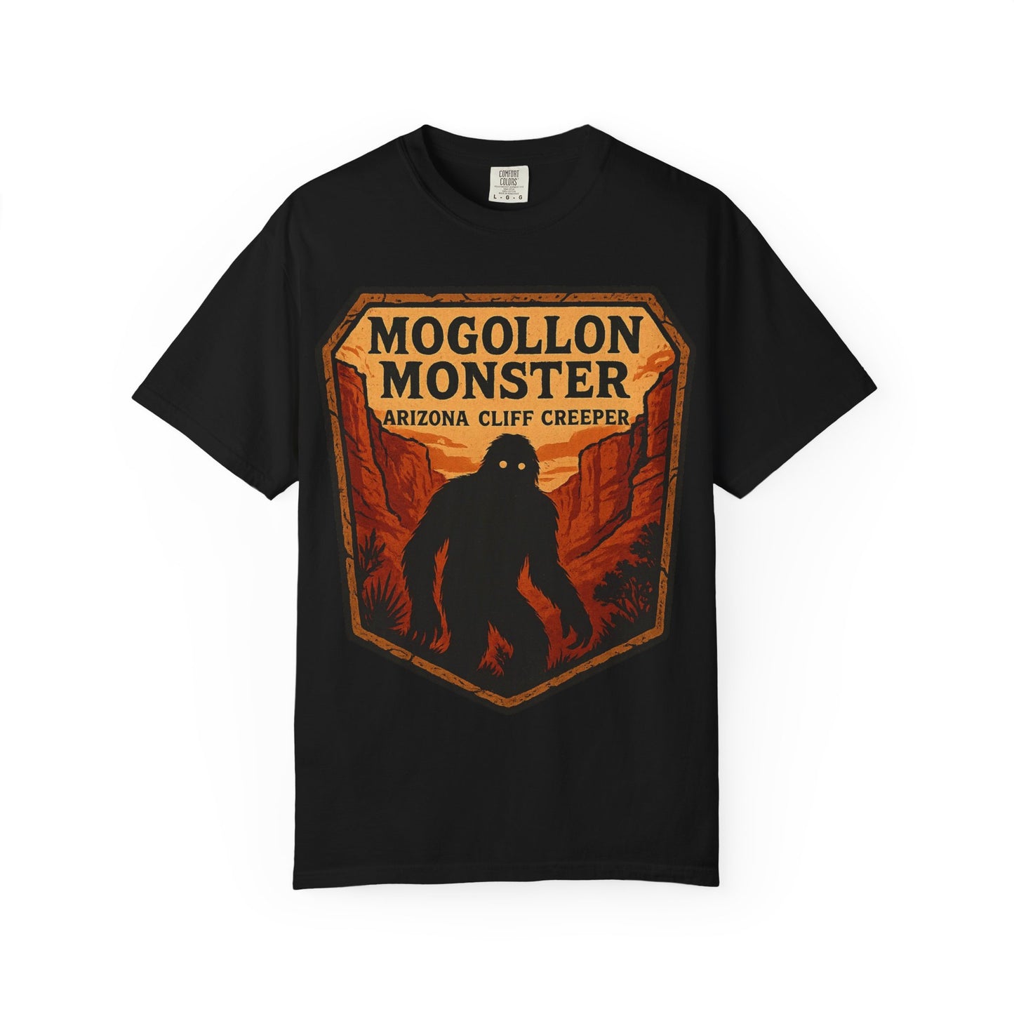 Mogollon Monster - Arizona Sasquatch - Squatches Around the World Collection - Comfort Colors 1717