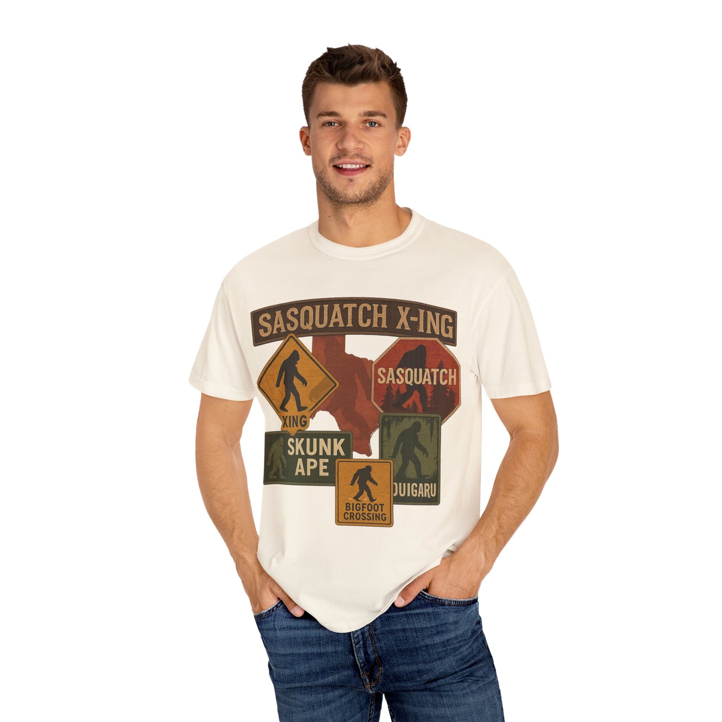 Sasquatch Adventure T-shirt - Comfort Colors 1717