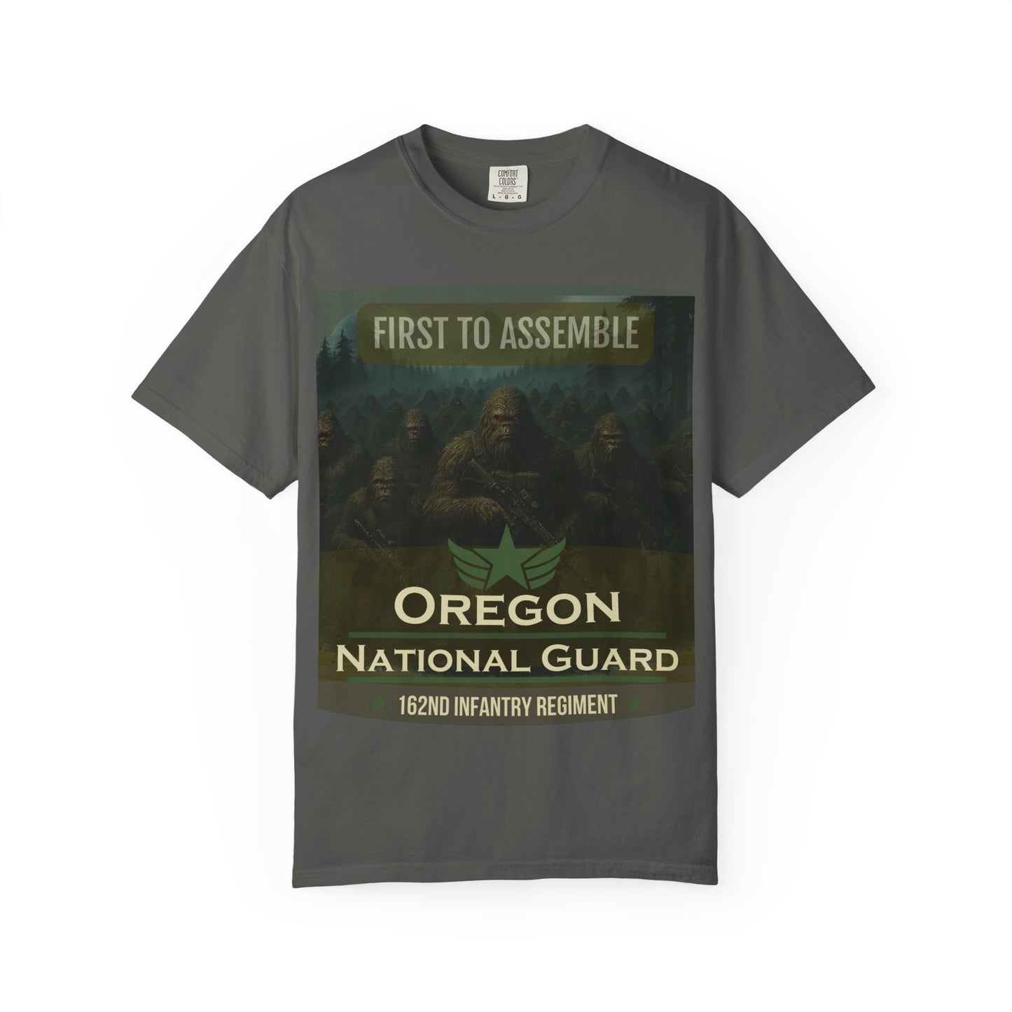 Oregon National Guard Unisex T-Shirt, Military Apparel, Graphic Tee, Casual Wear, Gift for Veterans, Outdoor Clothing