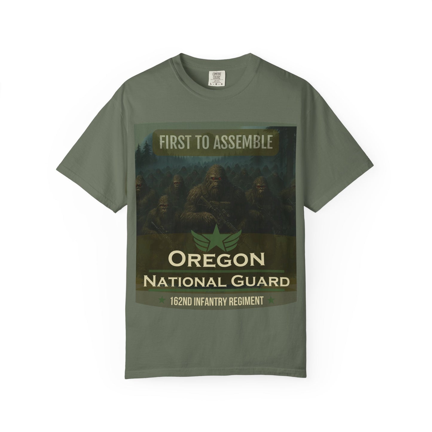 Oregon National Guard Unisex T-Shirt, Military Apparel, Graphic Tee, Casual Wear, Gift for Veterans, Outdoor Clothing