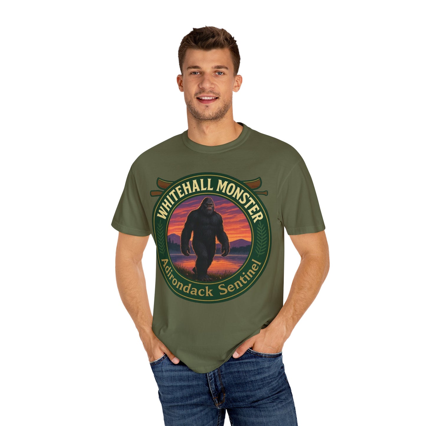 Whitehall Monster - Adirondack Sentinal T-Shirt - Comfort Colors 1717