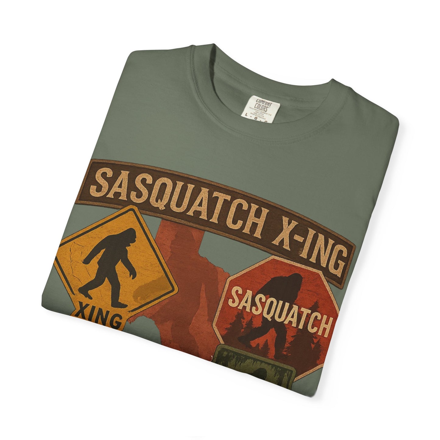 Sasquatch Adventure T-shirt - Comfort Colors 1717